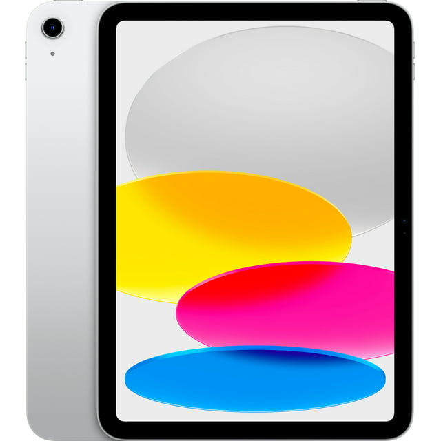 Apple iPad 10th Gen 10.9-inch Wi-Fi 256GB Silver (MPQ83LL/A) - Perfect for Work, Study & Entertainment