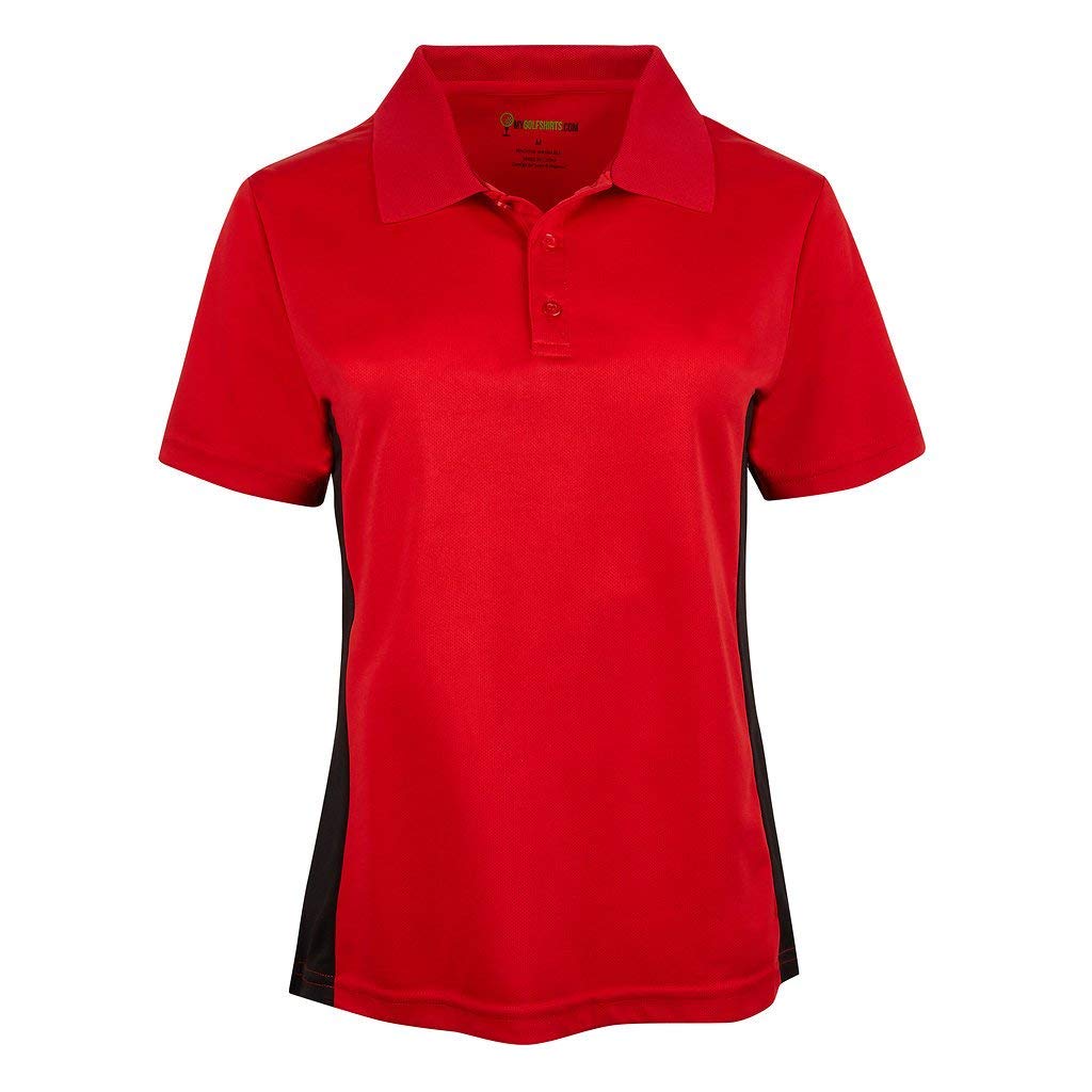 Premium Women's French Cut Golf Shirts - Breathable Short Sleeve Performance Polo for Ladies - Includes Free Golf Hat - Perfect for Golf Tournaments, Country Club Wear & Summer Sports Activities