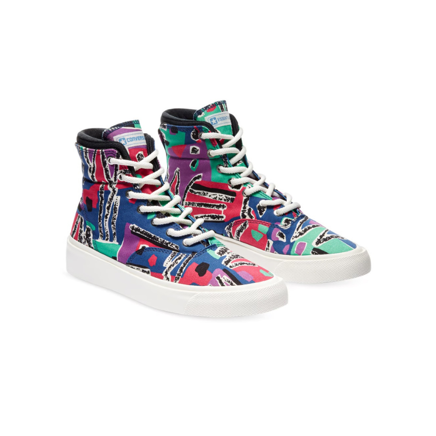 Fear of God x Converse Skid Grip Hi Limoges Simply Green Egret Sneakers - Men's High-Top Basketball Shoes for Streetwear & Casual Outfits