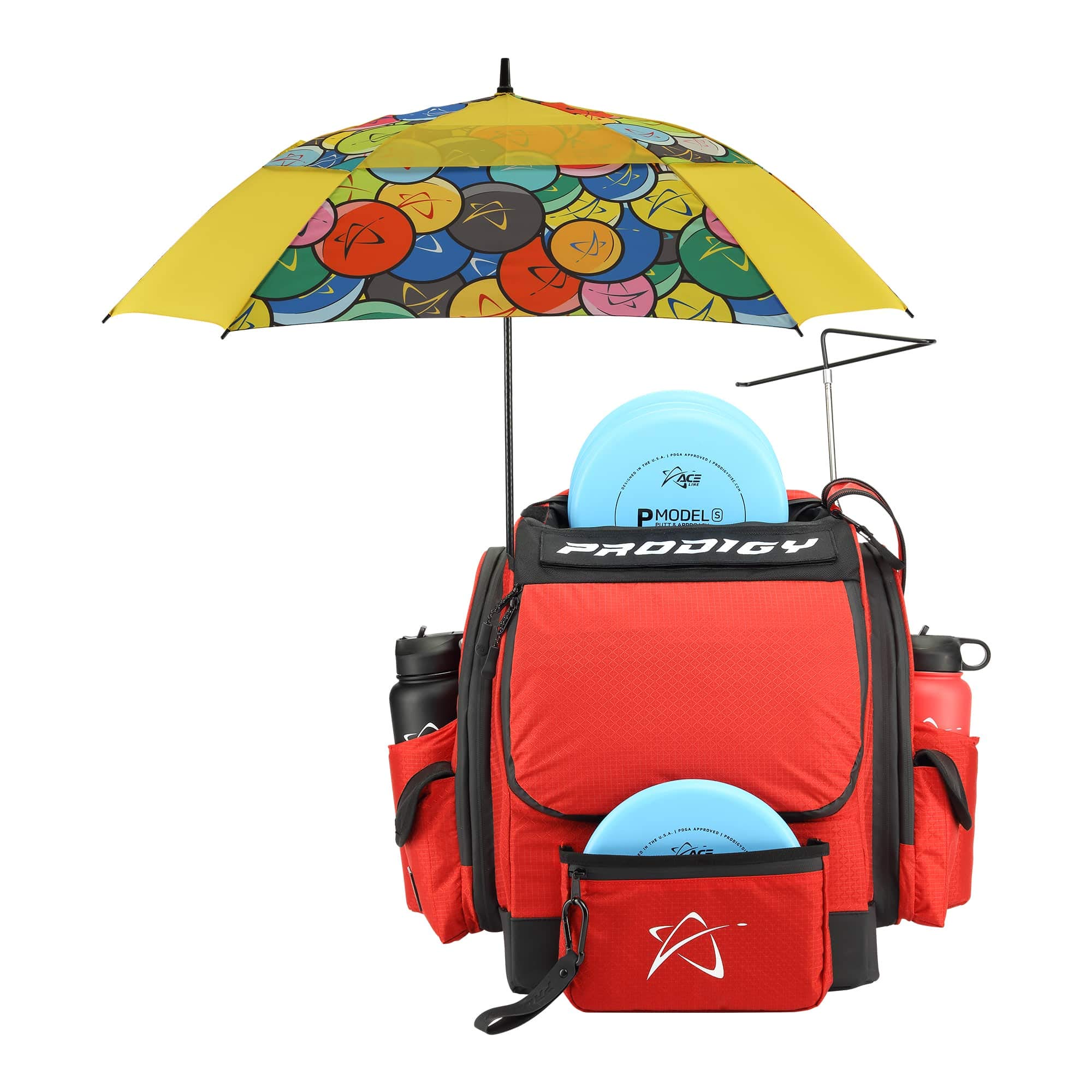 Prodigy Disc BP-1 V3 Backpack Disc Golf Bag - Lightweight & Durable Storage for Discs, Accessories | Perfect for Tournaments, Practice & Outdoor Sports