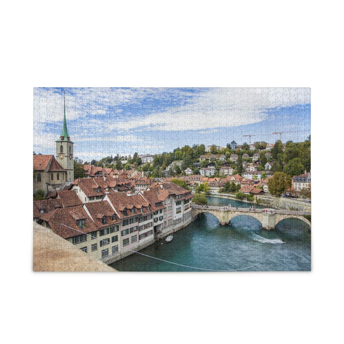 500-Piece Bern Switzerland Jigsaw Puzzle - Fun Family & Educational Toy for Kids | Home Decor Gift