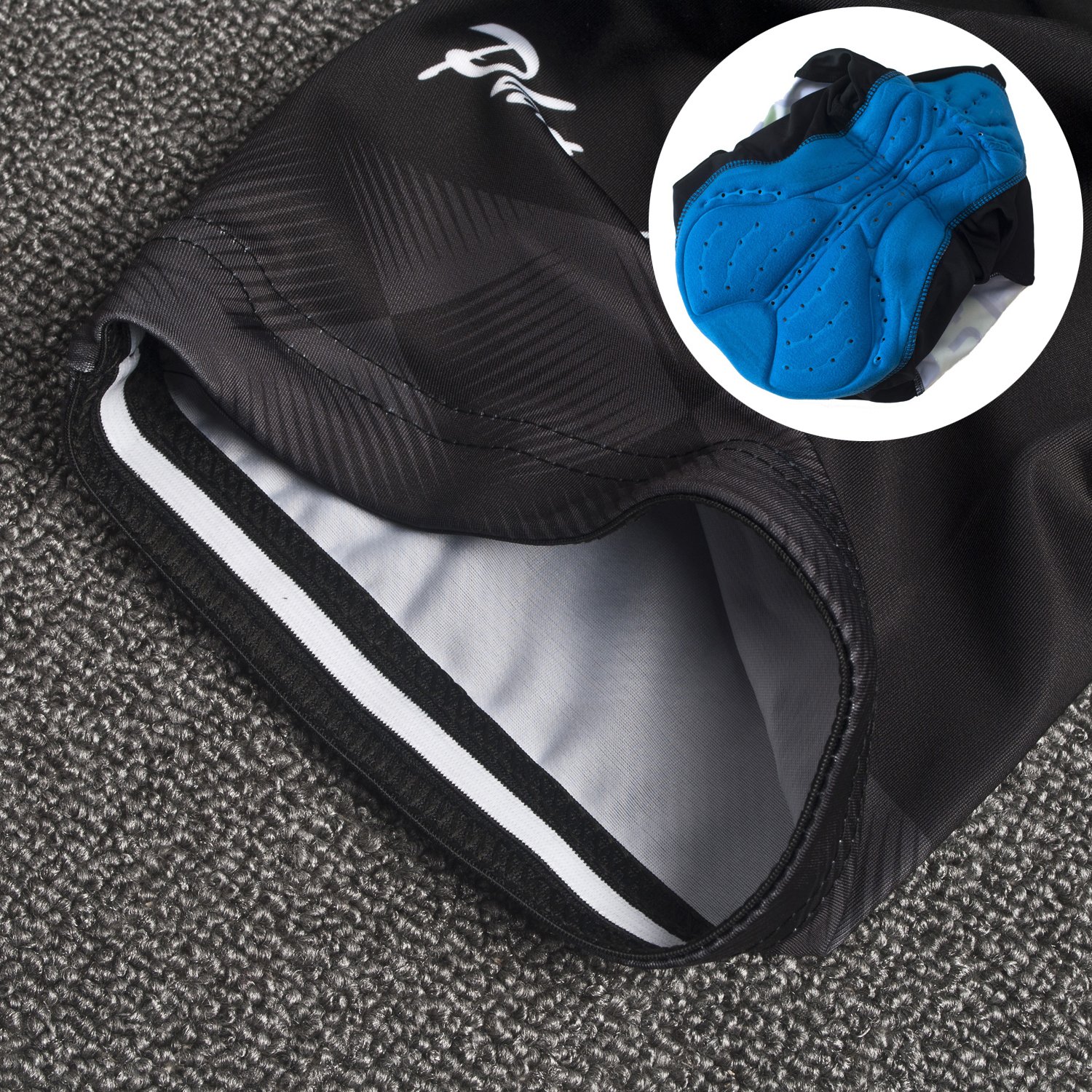 **Men's Cycling Jersey Set with 3D Gel Pad Bib Shorts - Breathable Bike Uniform for Road & Mountain Biking - Perfect for Training & Racing**