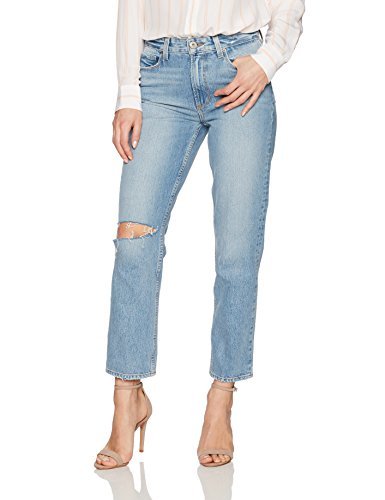 PAIGE Women's High Rise Sarah Slim Jeans - Stretch Denim Skinny Pants for Everyday Wear & Night Out | Perfect for Work, Dating & Casual Style