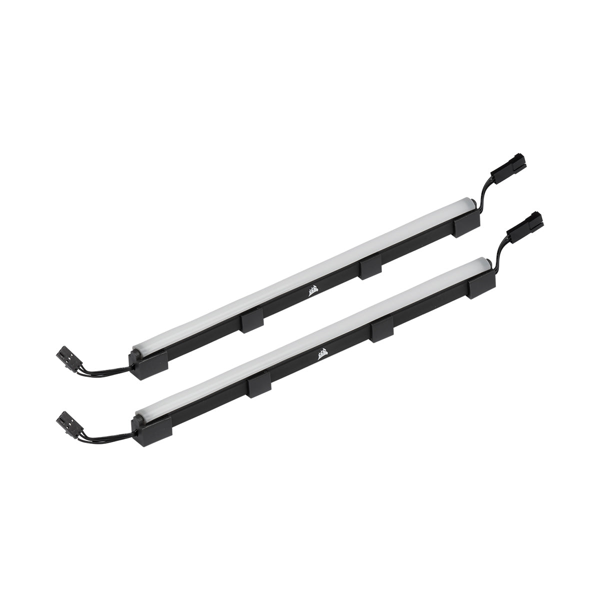 Corsair iCUE LS100 Smart RGB LED Lighting Strip Expansion Kit - 250mm PC Gaming Light | Enhance Your Gaming Setup & Room Ambiance