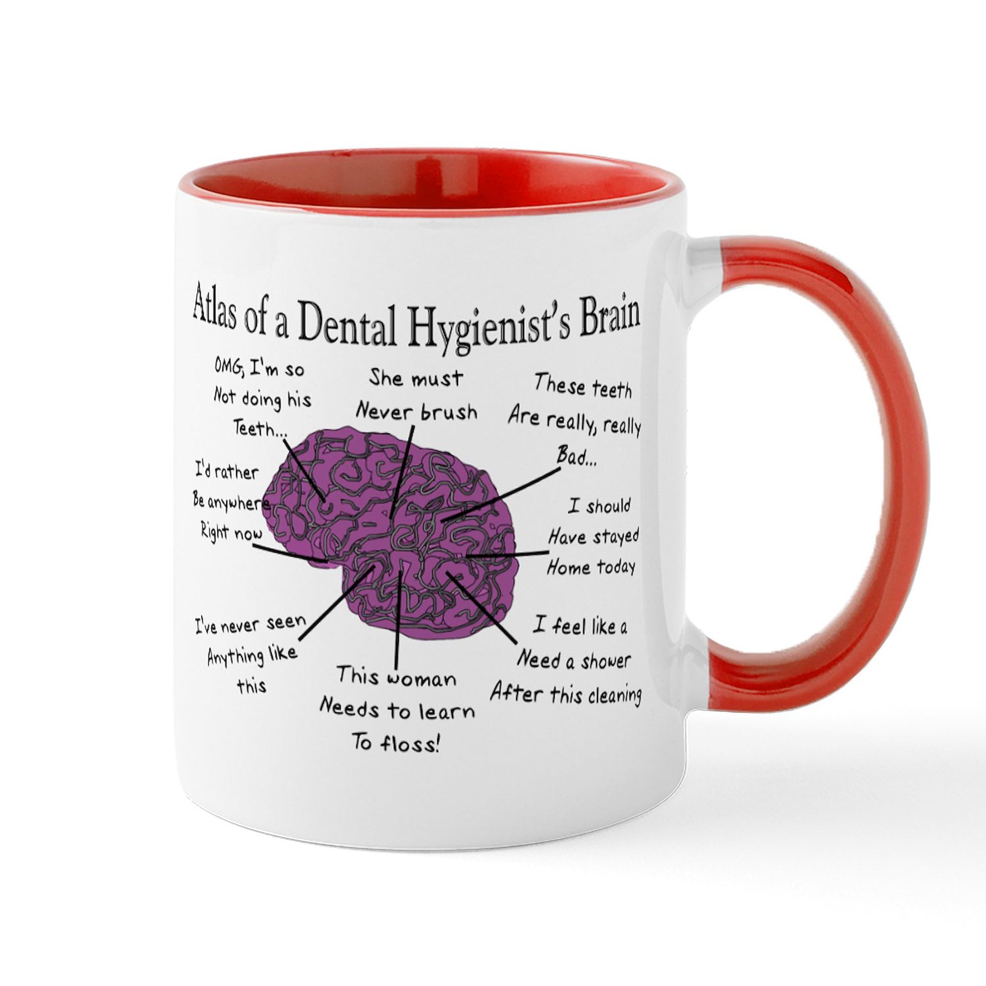 Atlas Of... Mugs 11 oz (325 ml) Ceramic Coffee Cup - Perfect for Home, Office & Gifts - Durable White Coffee Mug for Tea, Hot Chocolate & Daily Use