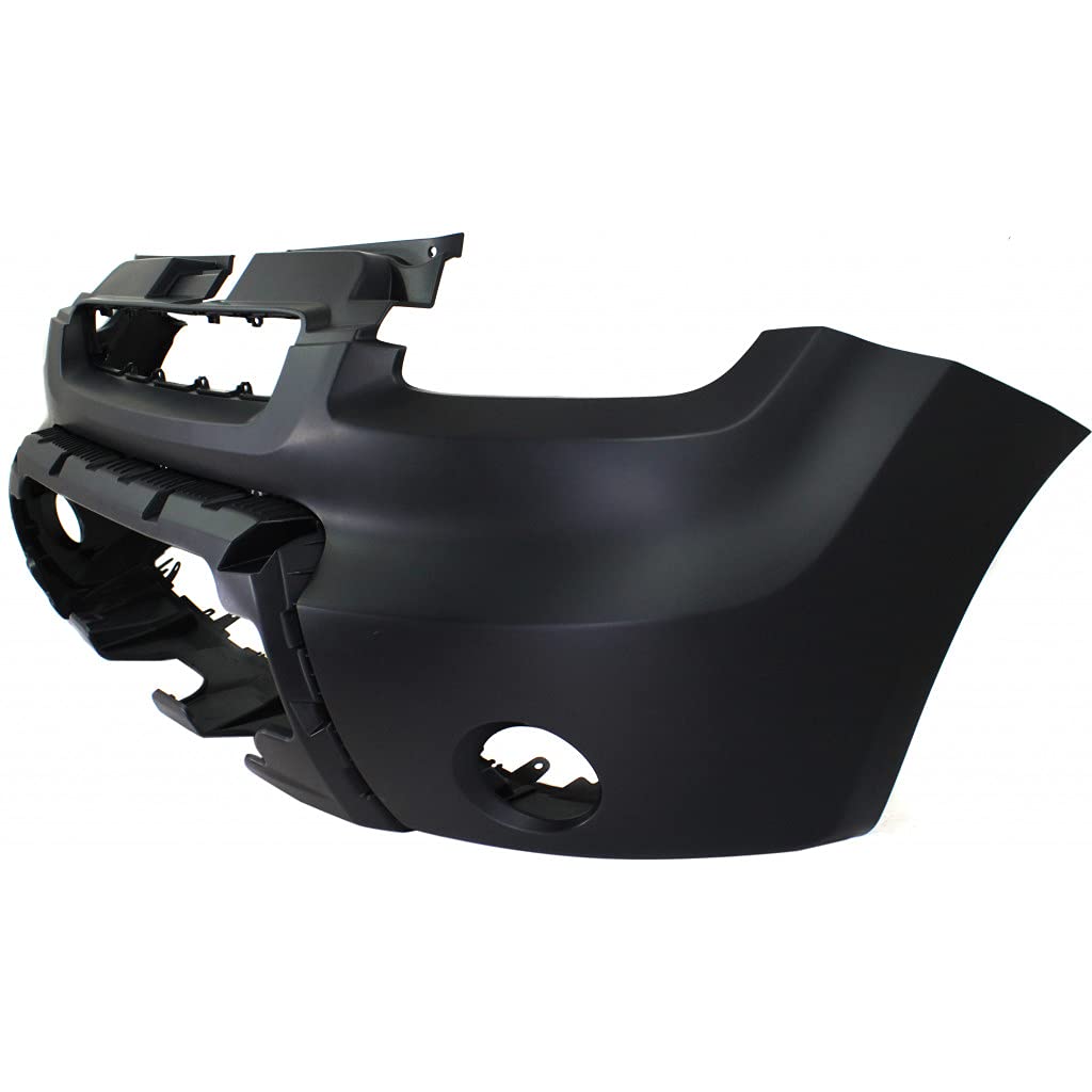 Kia Soul Bumper Cover Replacement 2010-2011 | Front Center Primed 2-Piece Type A (Part# KI1000147/865112K000) | Durable Auto Body Repair for Collision Damage & Vehicle Protection