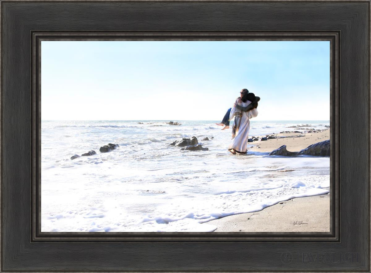 Footprints By Helen Thomas Robson - Handcrafted Home Decor & Wall Art for Living Room, Bedroom, Office | Unique Gift Idea for Housewarming, Wedding, Birthday
