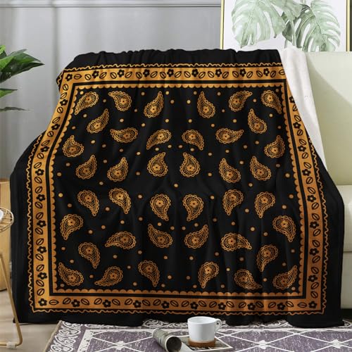 Black and Gold Bandana - 12