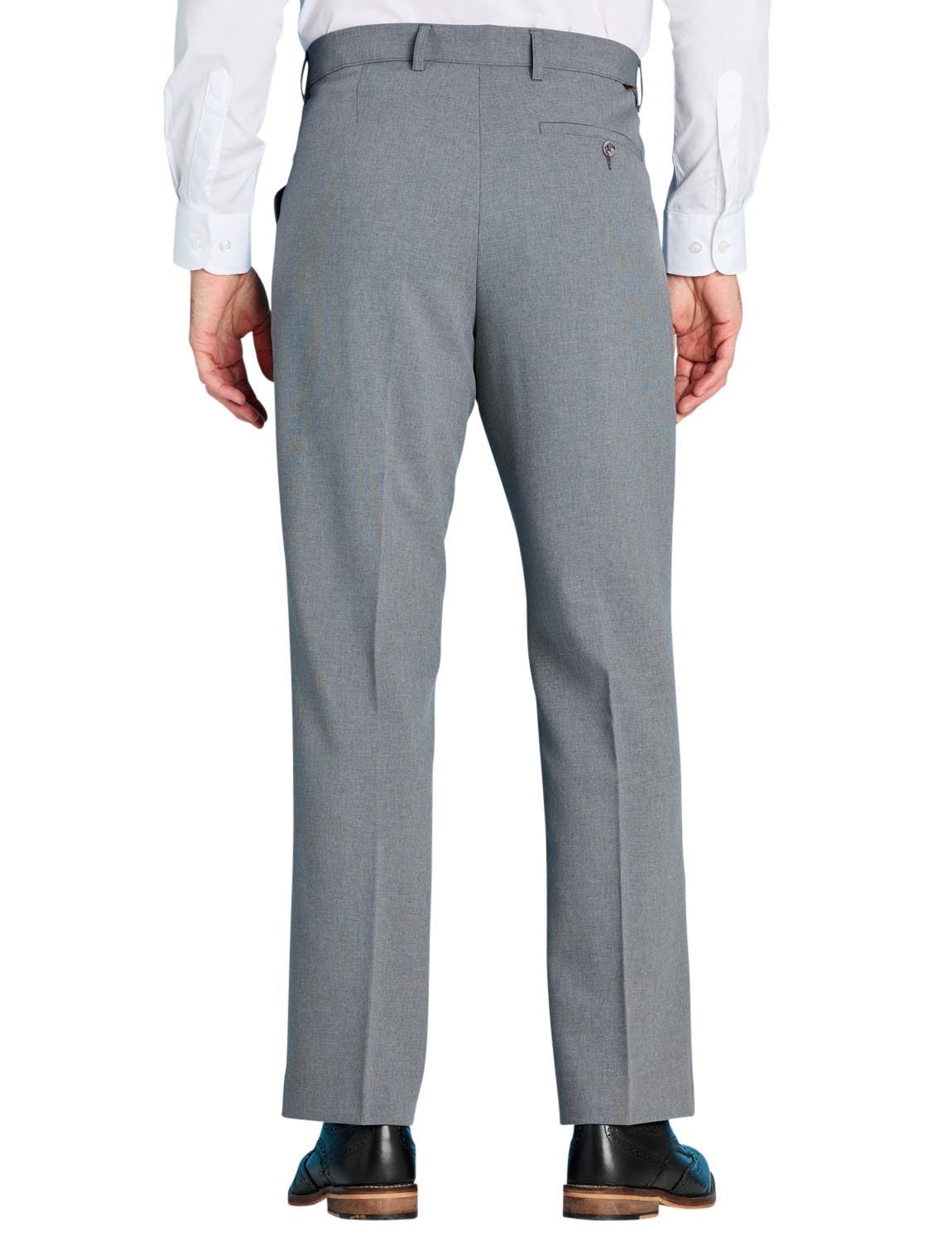 Stylish Men's Frogmouth Pocket Formal Pants - Business Office Wear & Wedding Attire | Comfortable Dress Pants for Professional & Special Occasions