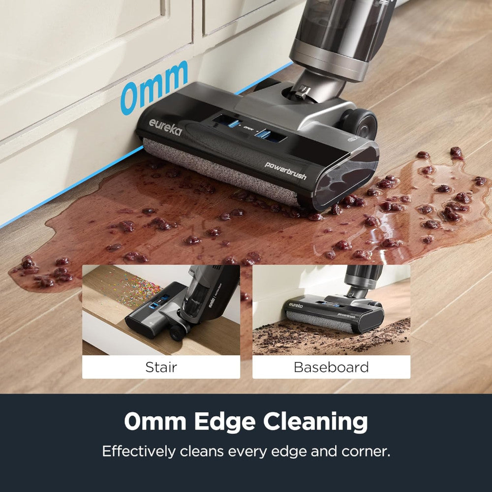 EUREKA NEW430BL RapidWash Wet Dry Vacuum Cleaner with Self-Cleaning Function | Home Essentials Warranty | Perfect for Hardwood Floors, Carpets & Pet Hair Removal