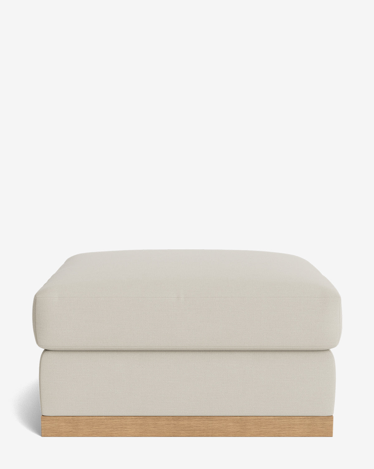 Vernon Modular Ottoman - Versatile Storage Ottoman with Removable Cushion, Perfect for Living Room, Bedroom, or Office - Modern Home Decor Furniture for Extra Seating and Organization