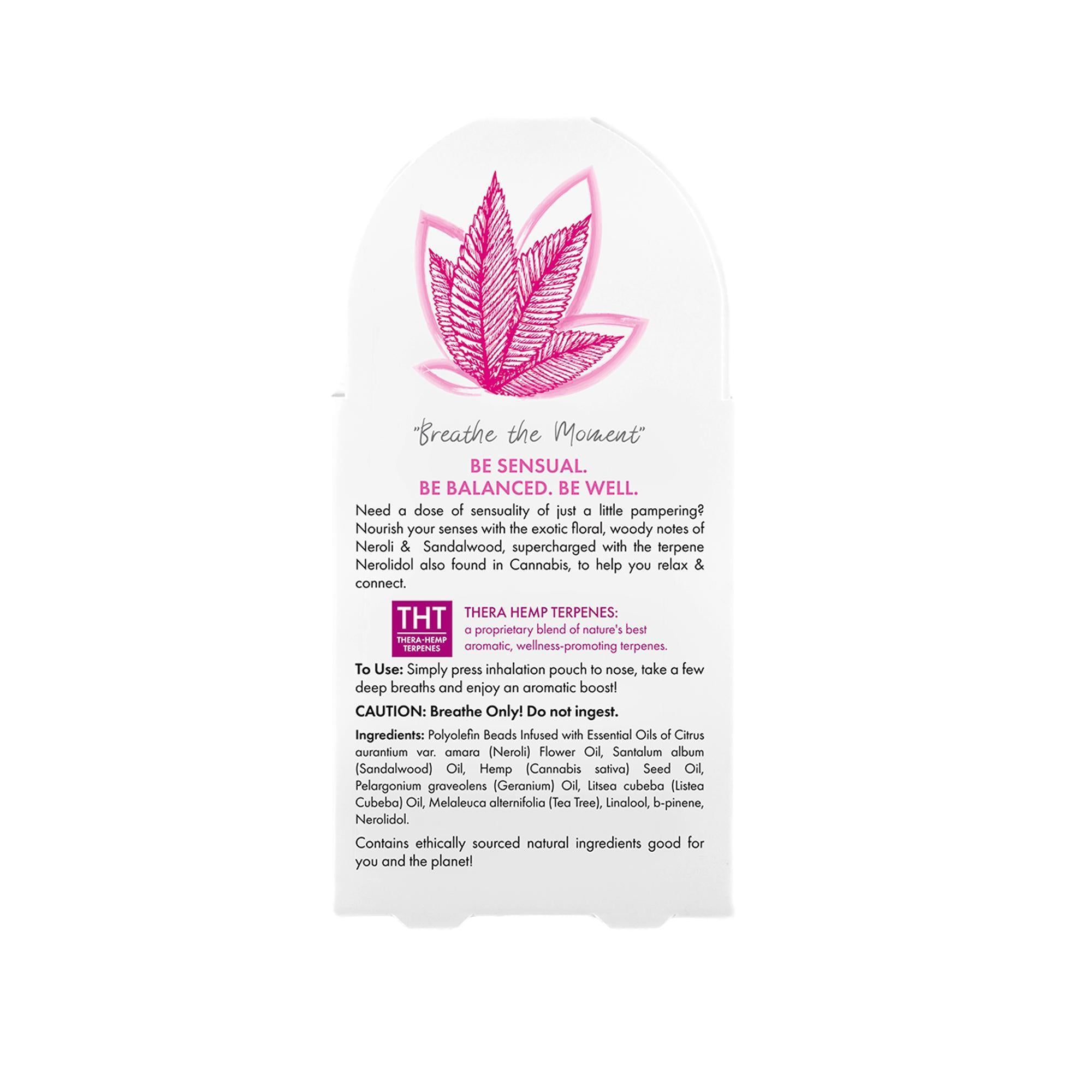 Cannafloria Inhalation Pouches - 2 Pack | Herbal Relaxation & Stress Relief | Perfect for Travel, Work, and On-the-Go Use