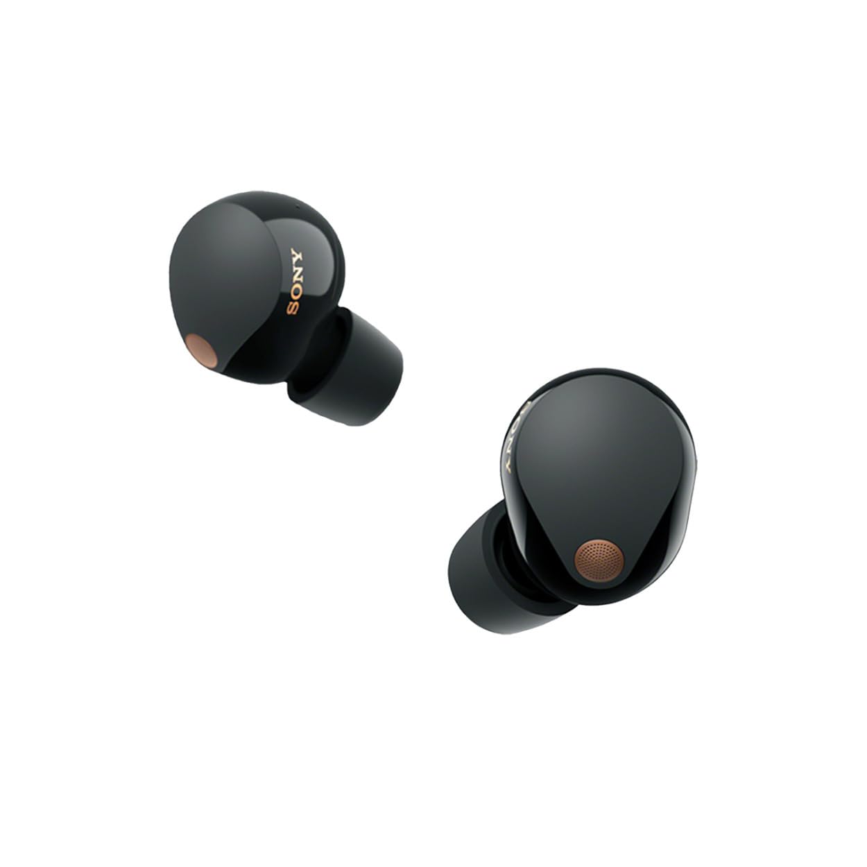 Sony WF-1000XM5 True Wireless Bluetooth Noise Cancelling Earbuds (Black) with Wireless Charger Bundle - Premium Sound Quality for Travel, Work & Gym Use