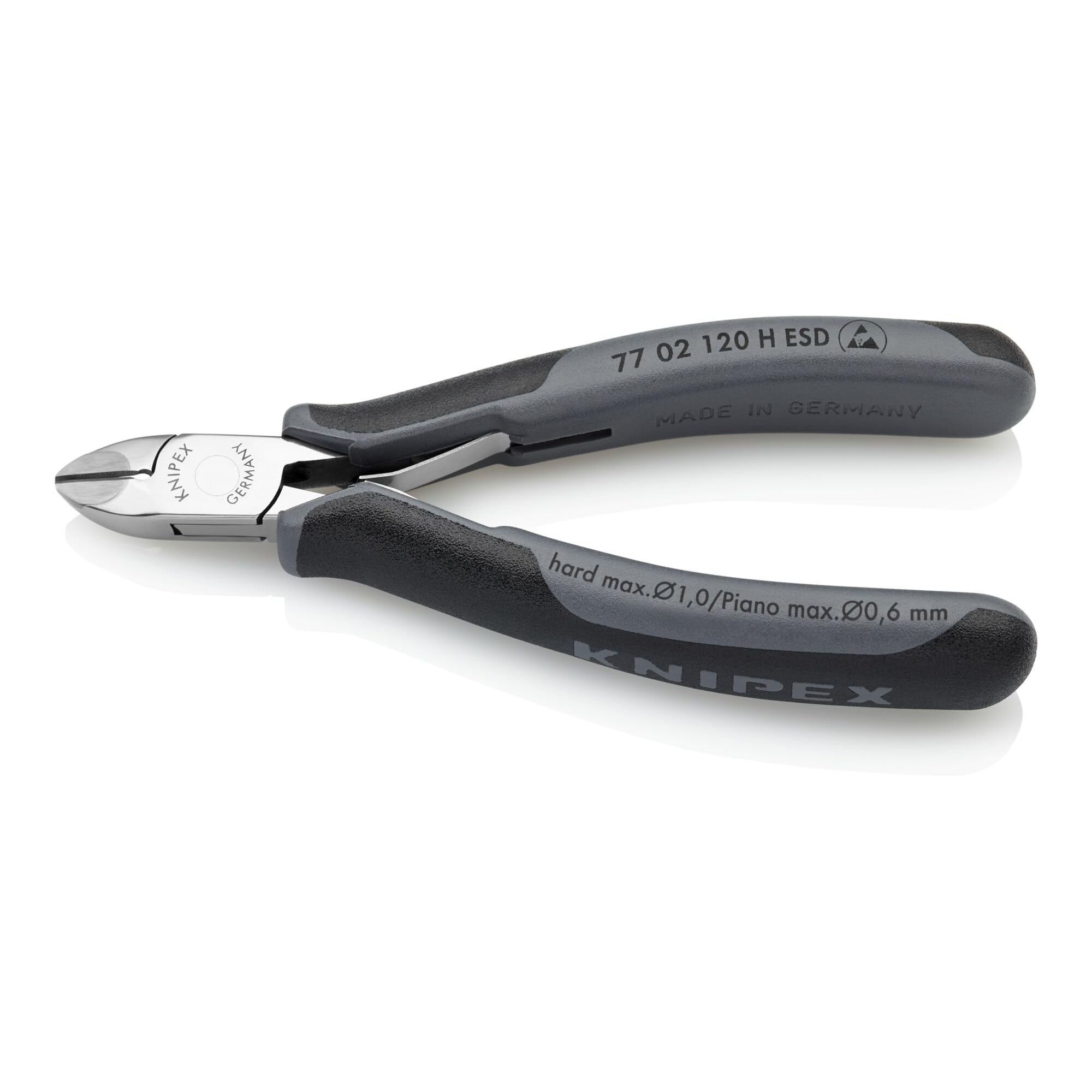 Knipex 77 02 120 H ESD Electronics Diagonal Cutters 4.72