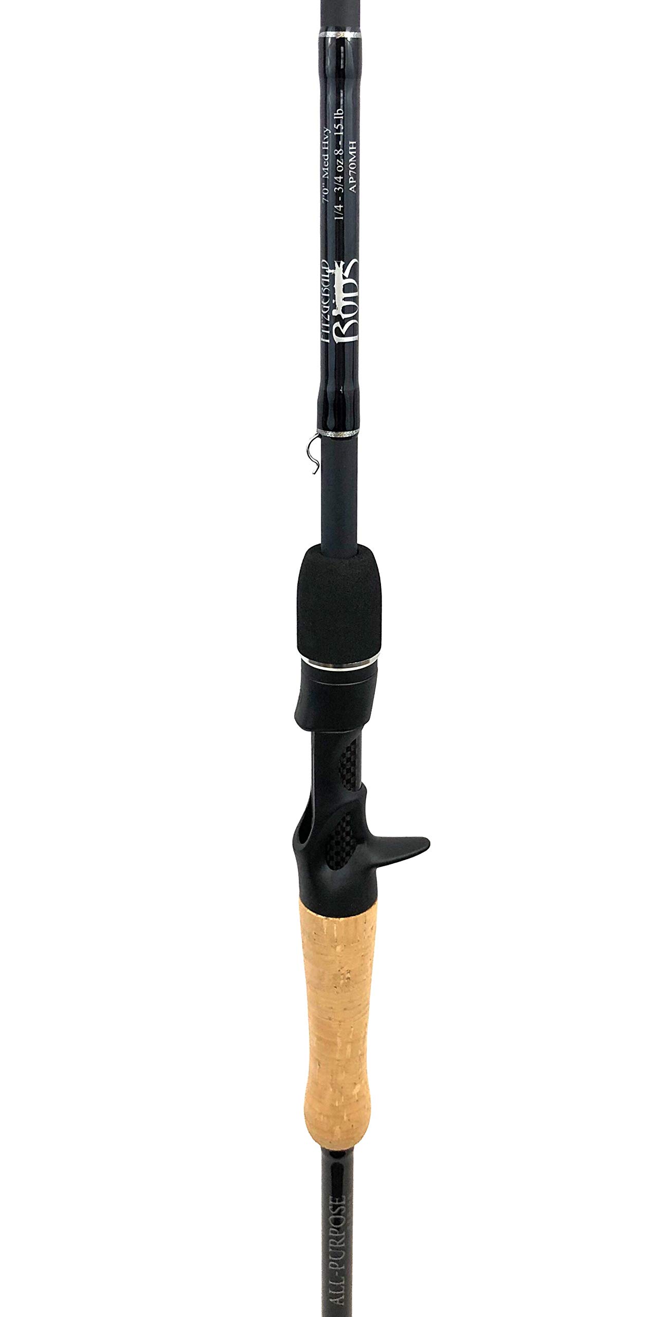 Premium Fitzgerald Fishing All Purpose Graphite Casting Rod 7'0
