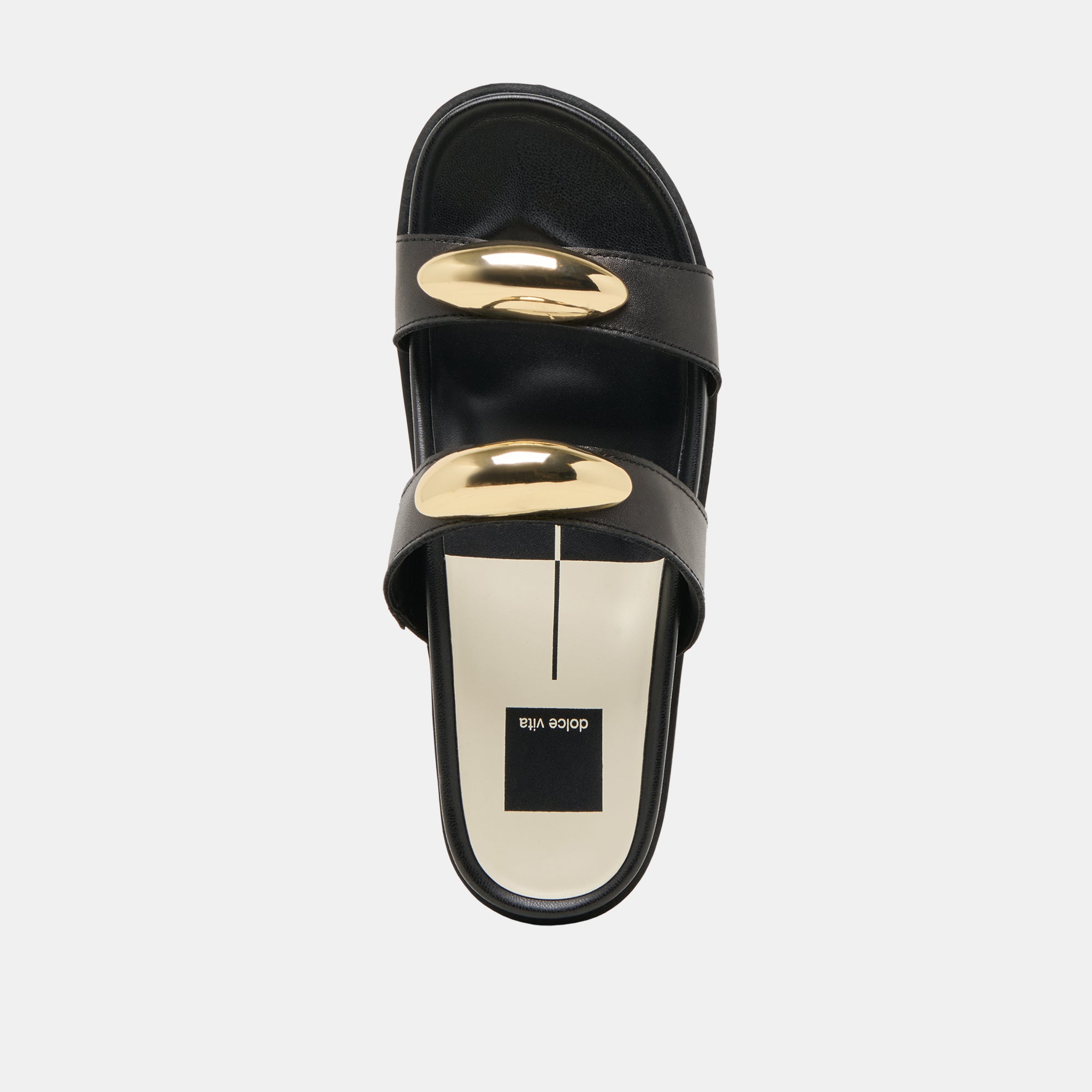 SATINE Black Leather Sandals for Women - Comfortable & Stylish Summer Shoes for Beach, Walking, and Casual Outfits