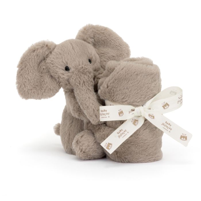 Jellycat Smudge Elephant Plush Toy - Ultra Soft Cuddly Stuffed Animal for Babies & Kids | Perfect for Nursery, Gifts & Comforting