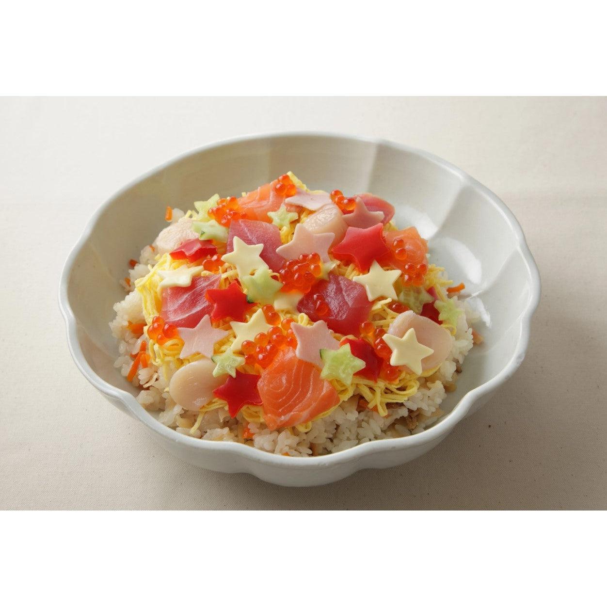 Mizkan Chirashi Sushi Kit with Seasoned Vegetables & Rice Vinegar - 210g for Easy Homemade Sushi Making | Perfect for Japanese Cuisine & Party Platters