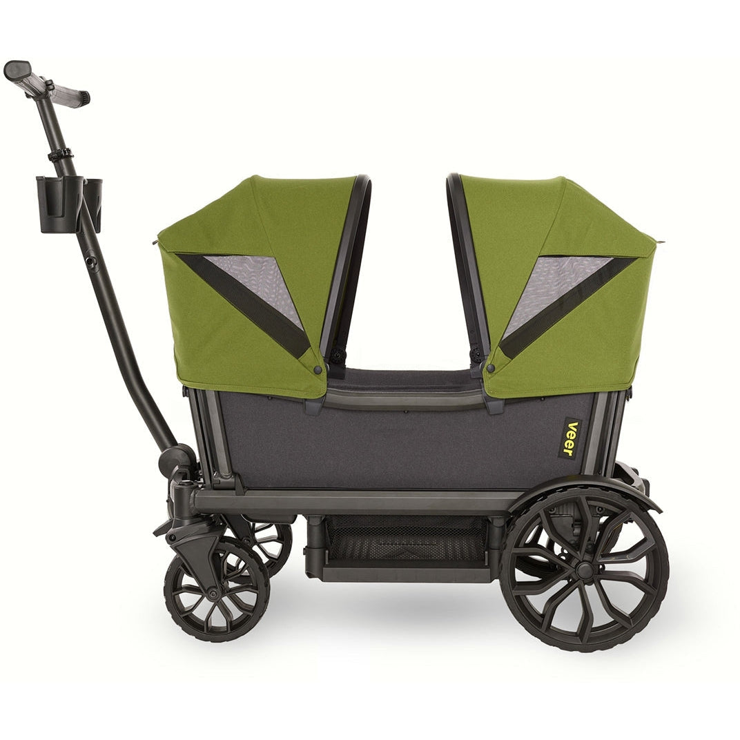 Veer Cruiser XL Custom Retractable Canopy - Adjustable Sun Shade for Strollers, Baby Carriers & Outdoor Gear - Perfect for Beach, Park and Family Outings