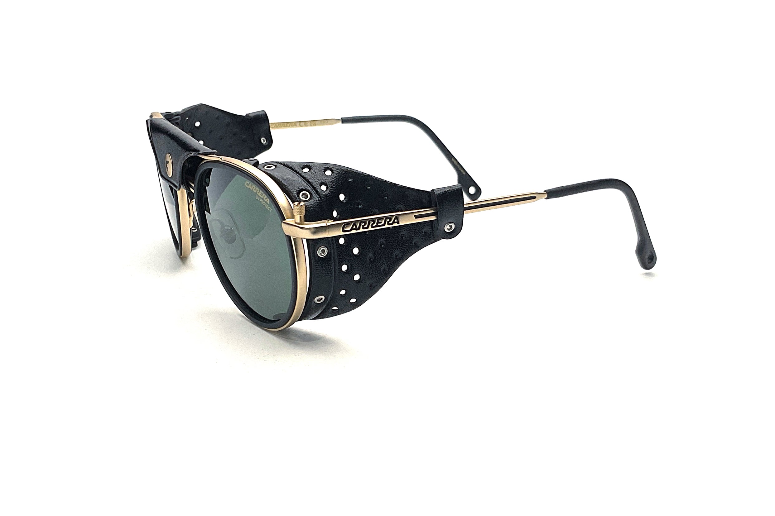 Carrera C Sport 05 Matte Gold Sunglasses - Polarized UV Protection Sports Sunglasses for Men & Women - Perfect for Running, Cycling, and Outdoor Activities