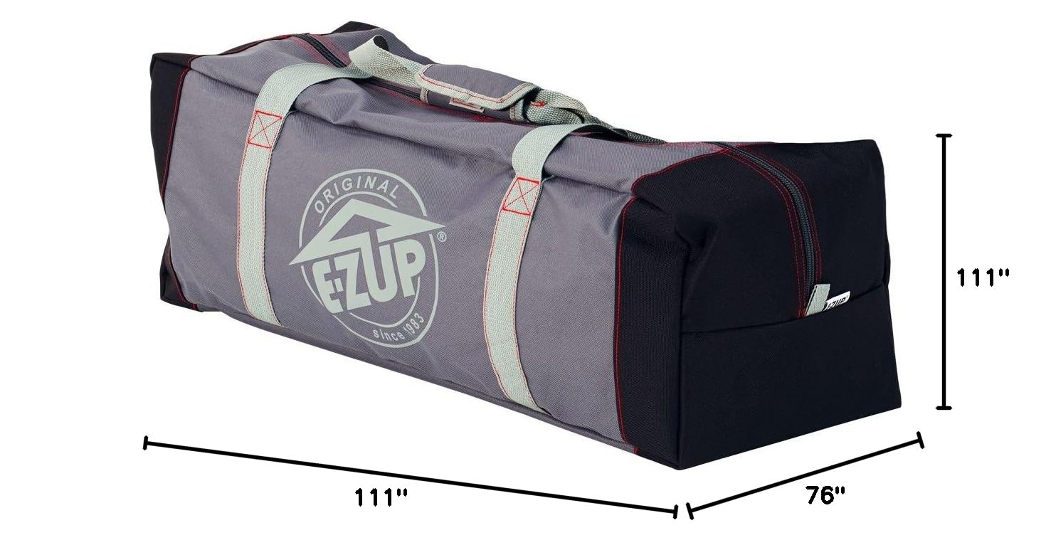 E-Z UP Camping Cube 6.4 - Convert 10' Straight Leg Canopy into Camping Tent | Portable Shelter for Outdoor Camping, Beach, Picnics & Festivals | Waterproof & Easy Setup