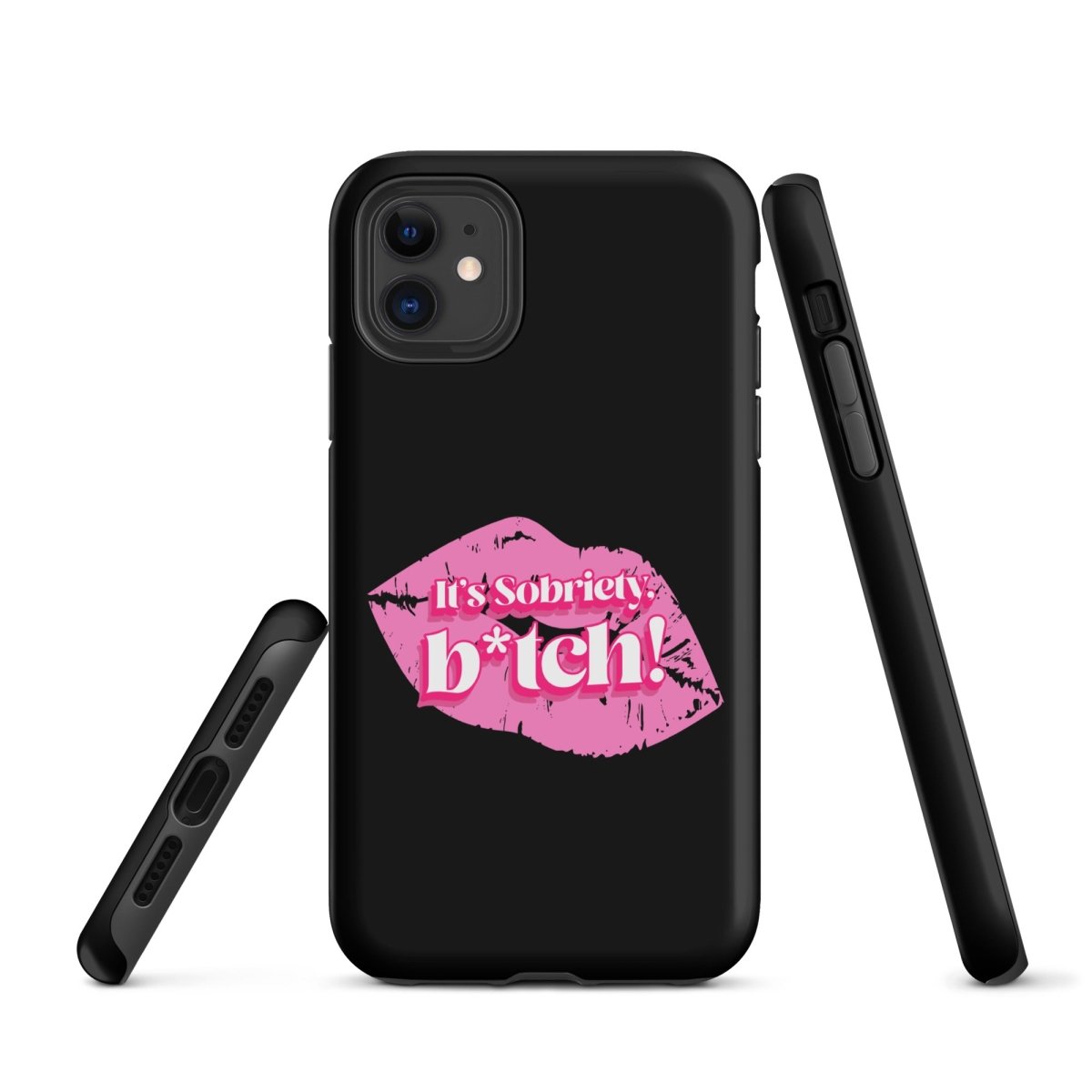 Premium Sobriety Sass Tough Case for iPhone® - Durable & Stylish Protective Cover - Perfect for Daily Use, Travel, and Sobriety Support