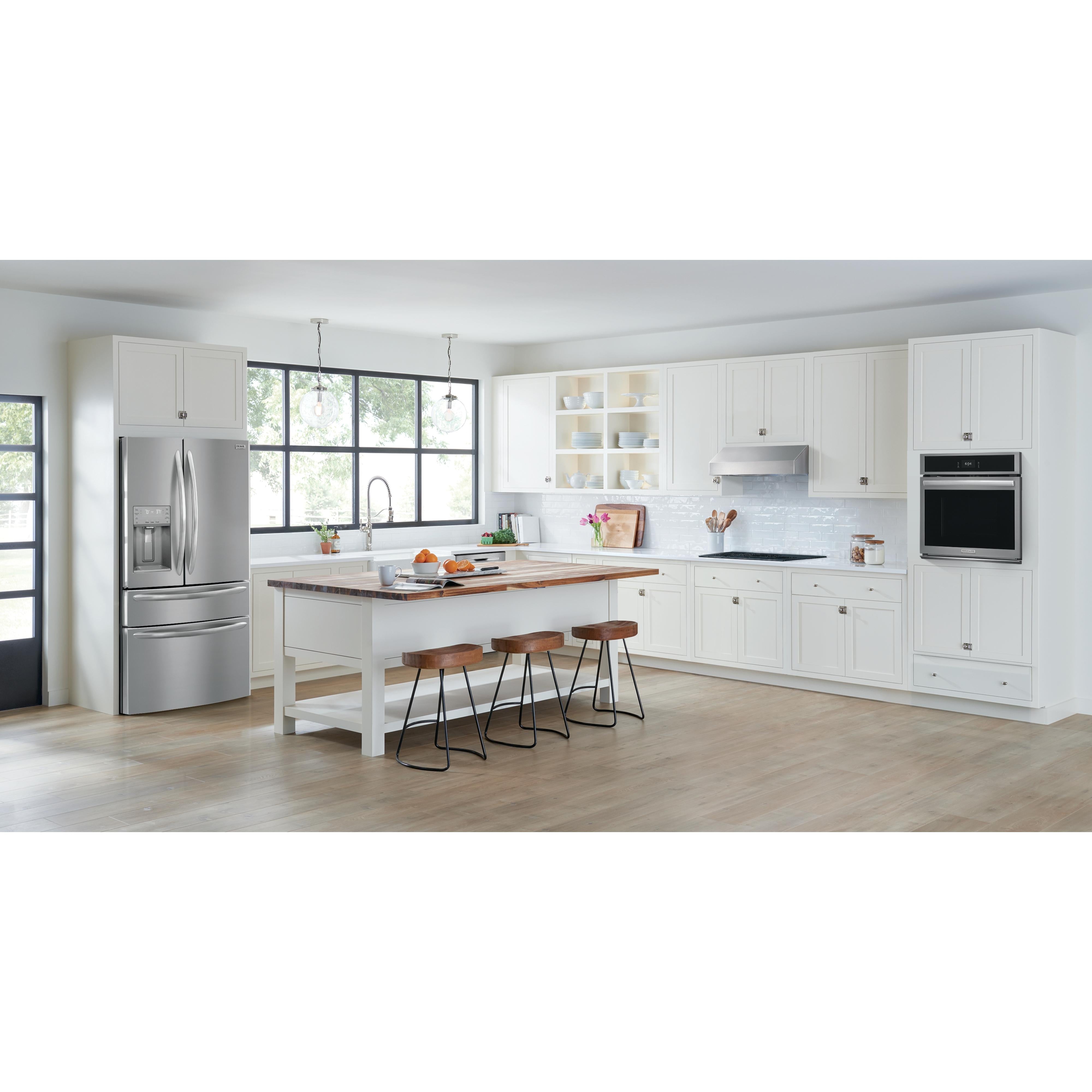 Frigidaire Gallery 27-Inch Built-In Single Wall Oven with Air Fry Technology, 3.8 cu. ft. Capacity - Perfect for Modern Kitchens & Holiday Cooking (Model GCWS2767AF)