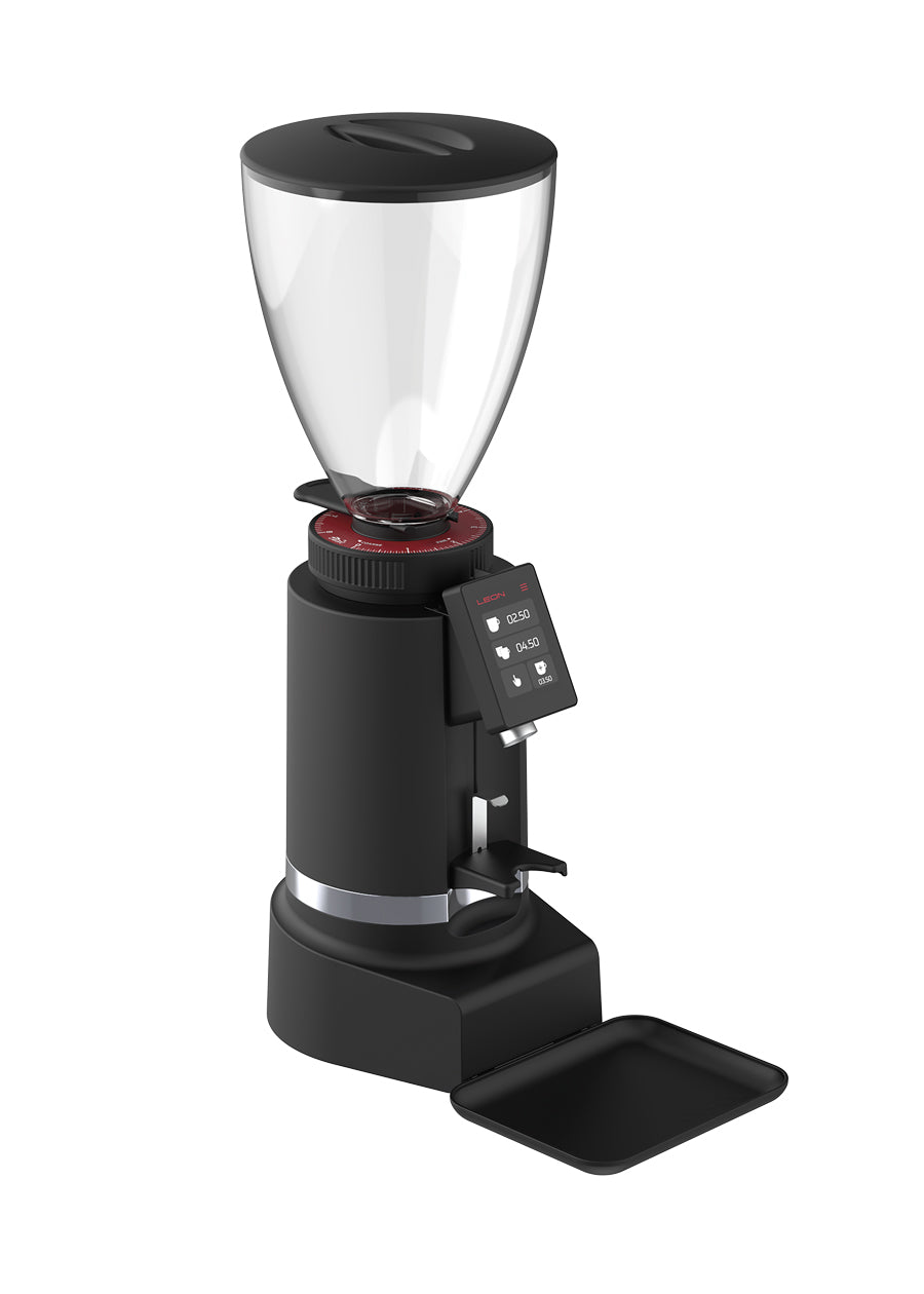 Leon 800 Commercial Espresso Grinder - Professional Coffee Bean Grinder for Cafes & Restaurants | Heavy Duty Burr Grinder for Espresso, Latte & Cappuccino | Perfect for High Volume Coffee Shops & Home Baristas