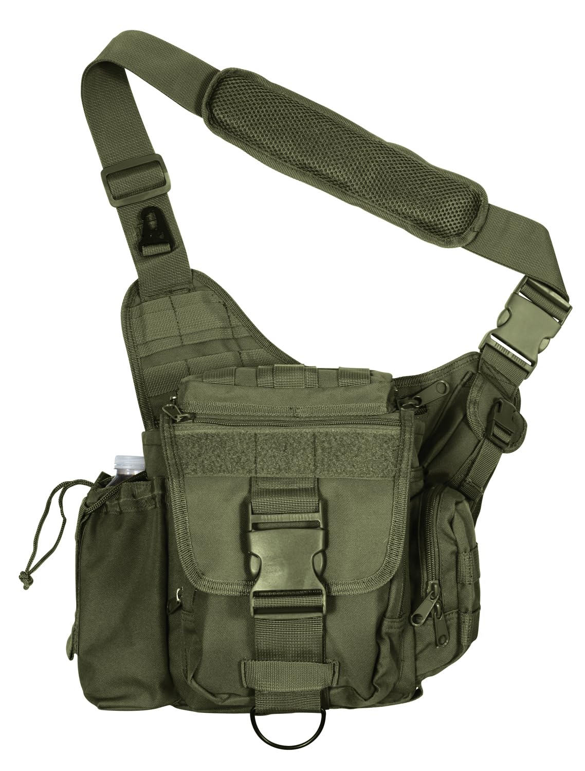 Rothco Advanced Tactical Crossbody Shoulder Bag - Durable Military Style Messenger Bag for Outdoor, Travel, Hiking & Everyday Carry