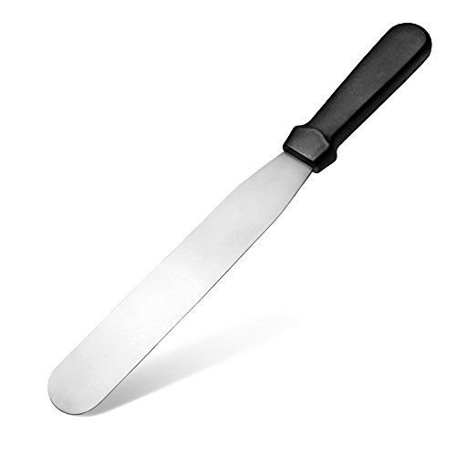 8 Inch Stainless Steel Cake Palette Knife - Professional Straight Icing Spatula for Baking, Cake Decorating & Pastry Making | Perfect for Home Bakers & Professional Chefs