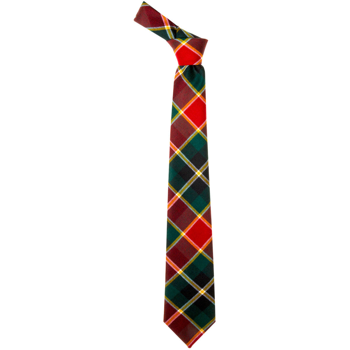 MacLachlan Old Modern Tartan Necktie - Classic Scottish Plaid Silk Tie for Men | Perfect for Weddings, Business & Formal Occasions