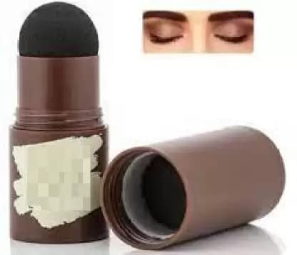 Wiffy 2-in-1 Hair & Eyebrow Powder with 3 Stencils - 10g Brown | Natural Hairline & Brow Filler for Thinning Hair & Sparse Eyebrows | Perfect for Daily Makeup & Touch-Ups