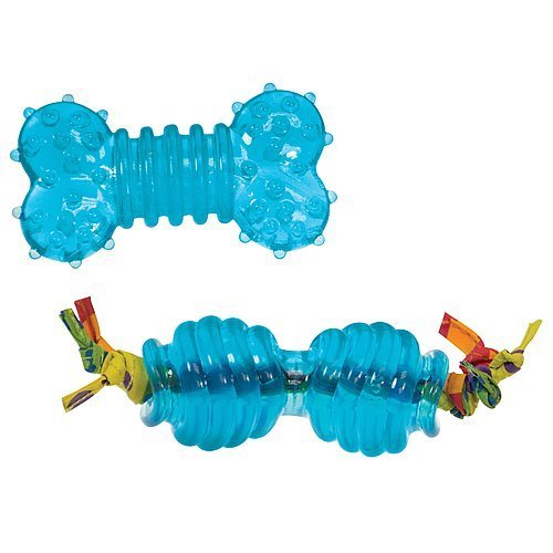 Orka Petite Chew Pair Dog Toy - Durable Chew Toys for Small Dogs, Puppies & Aggressive Chewers - Perfect for Indoor Play, Teething Relief & Training Rewards