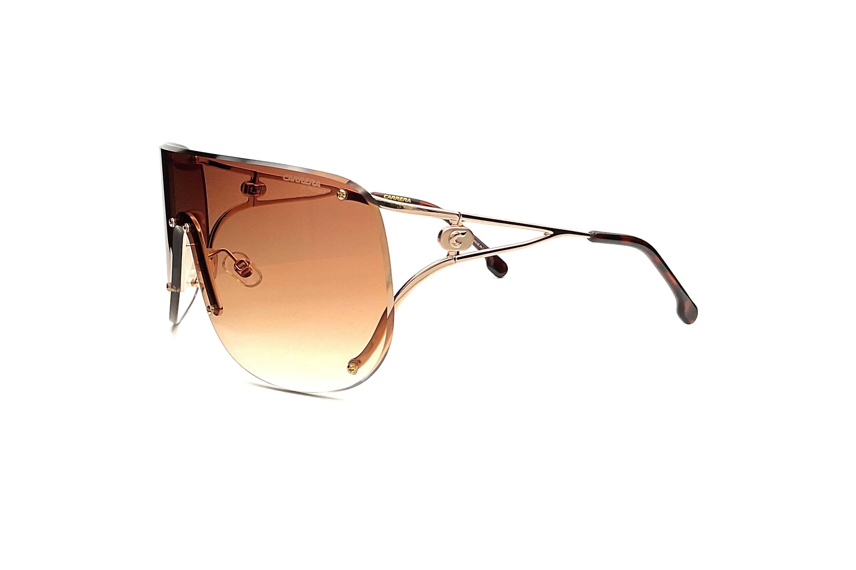 Carrera 3006/S Sunglasses - Gold Copper Frame, UV Protection, Polarized Lenses for Men & Women | Perfect for Driving, Outdoor Sports & Fashion Accessories