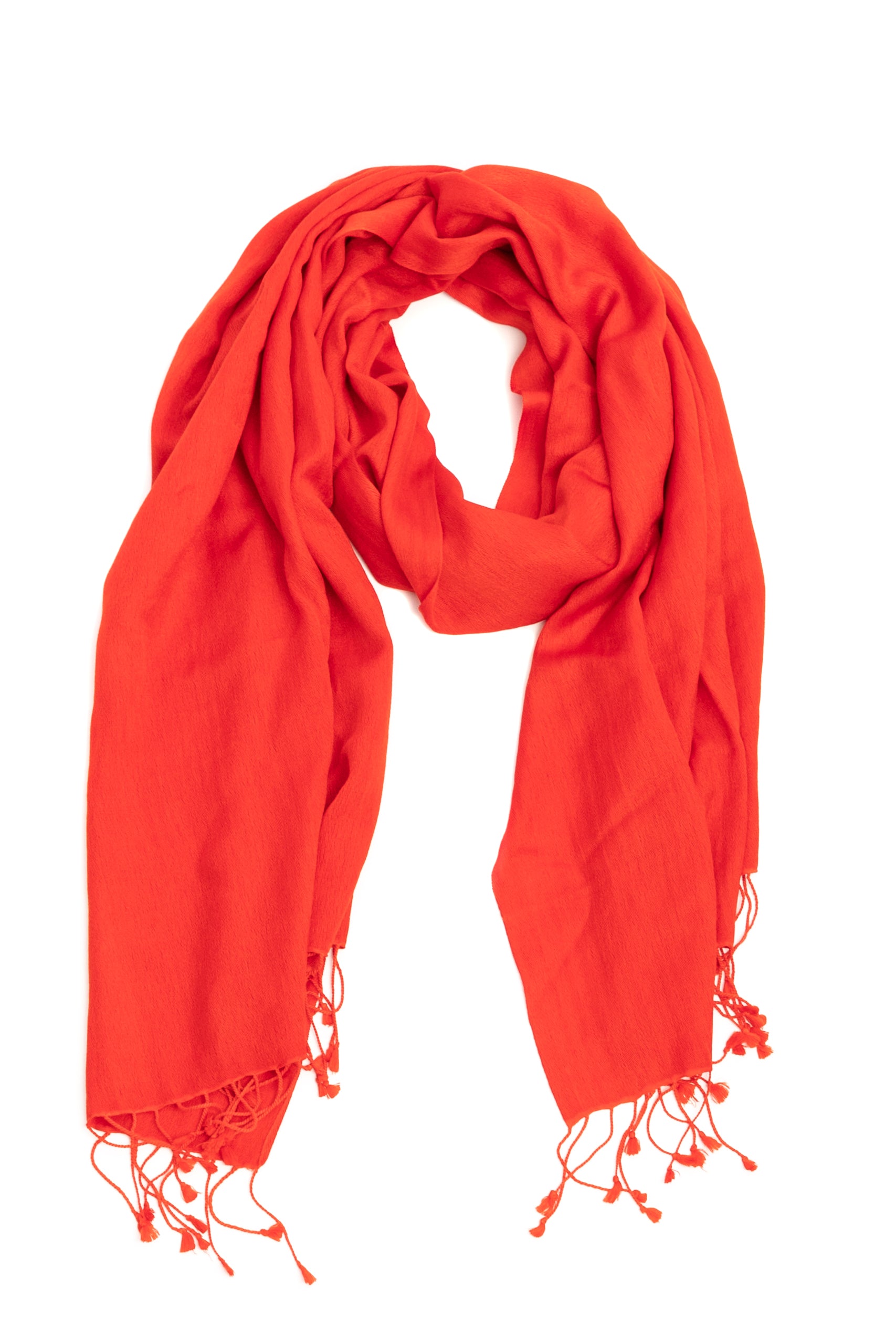 Luxury Cashmere Fringe Wrap Scarf - Soft Warm Winter Shawl for Women - Perfect for Office, Travel & Evening Outfits