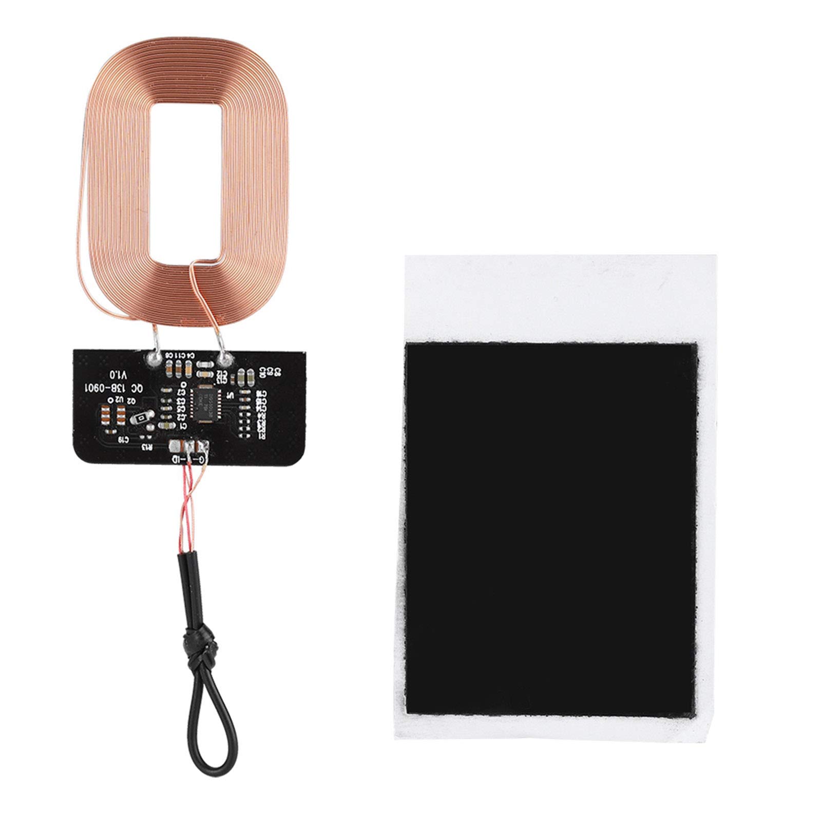 Qi Standard Wireless Charger Receiver Module - 5V 1A Ultra-Thin DIY Charging Coil Circuit for Qi-Compatible Devices - Perfect for Smartphones, Tablets & Wearables