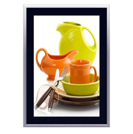 Premium 8.5x11 Snap Frames for Posters - 3 Wide Matboard Display - Perfect for Home Decor, Office Presentations & Art Exhibitions