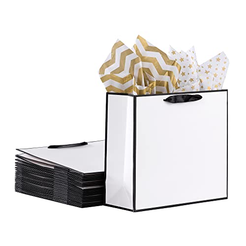 White with Frame