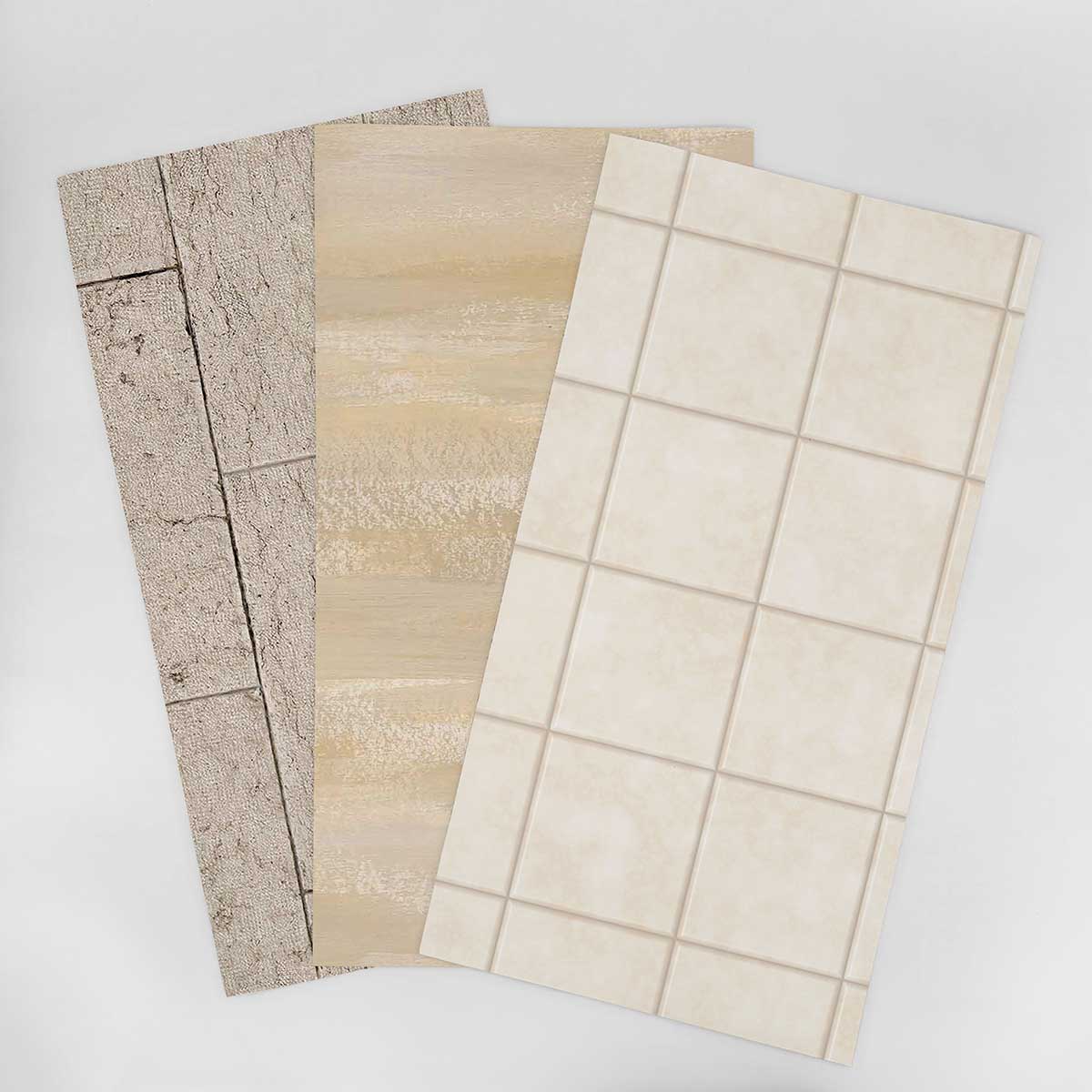 Yellow and Beige Kitchen Wallpaper Sample - Peel & Stick Removable Wallpaper for Backsplash, Cabinets, and Home Decor
