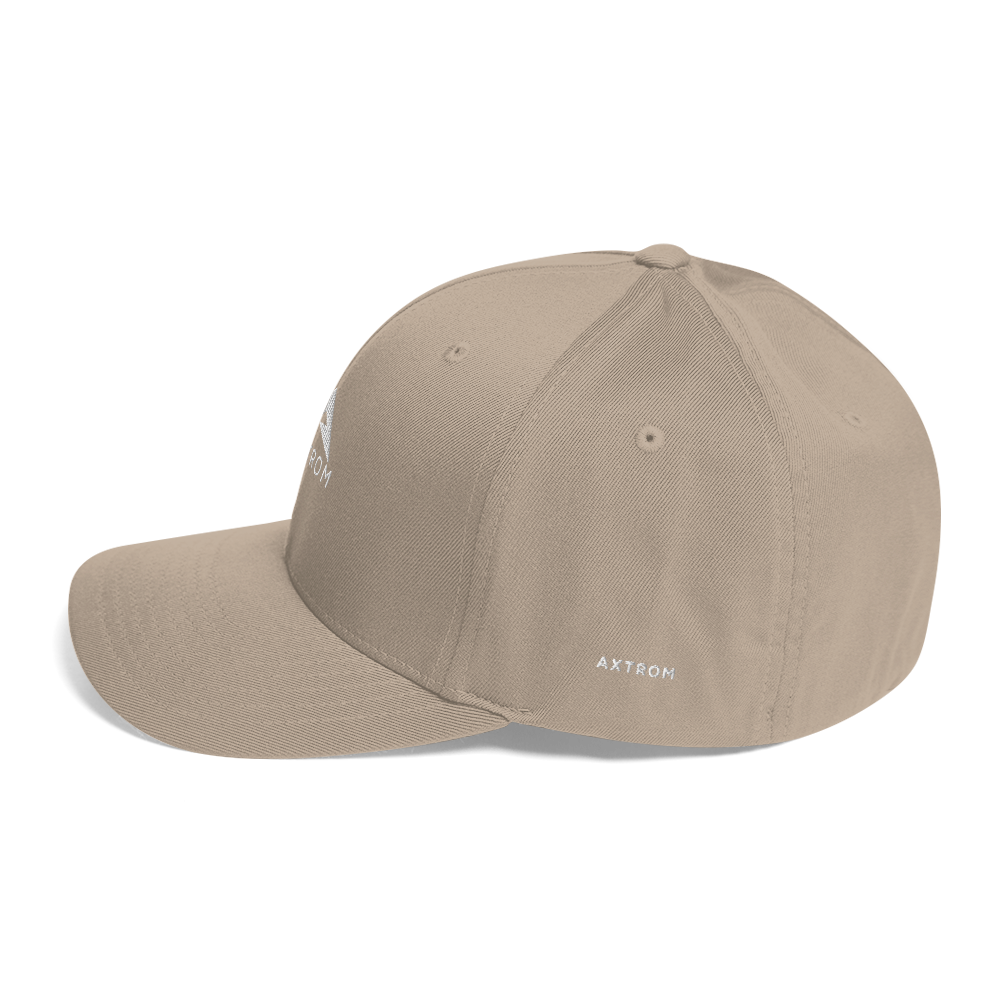 Flexfit Adjustable Baseball Cap - White/Khaki for Men & Women - Comfortable & Stylish Hat for Outdoor Sports, Casual Wear & Sun Protection