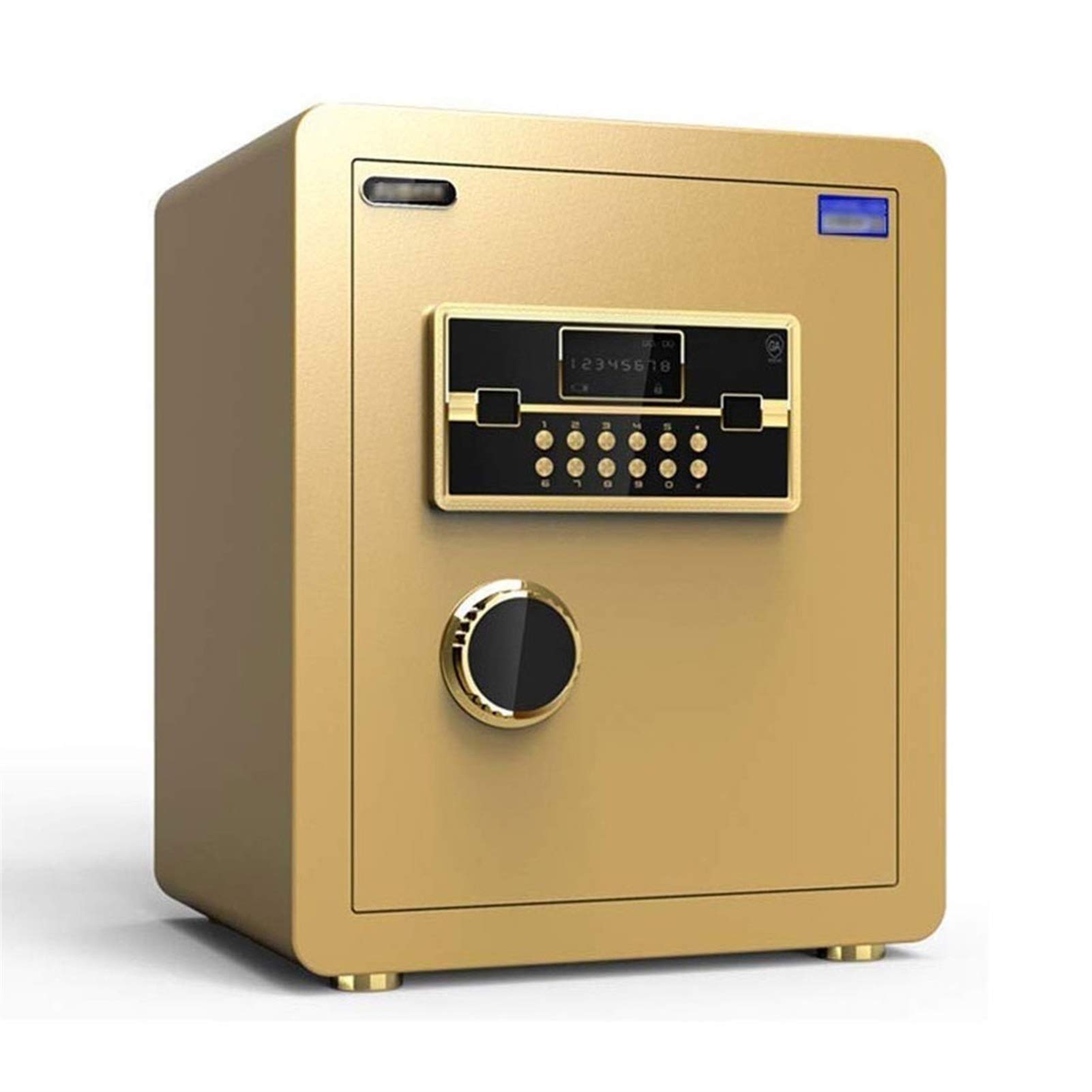Digital Safe Box - Fireproof & Electronic Steel Security Safe with Keypad for Money, Jewelry, Passports | Home, Office & Travel Use | Secure Storage for Valuables & Documents