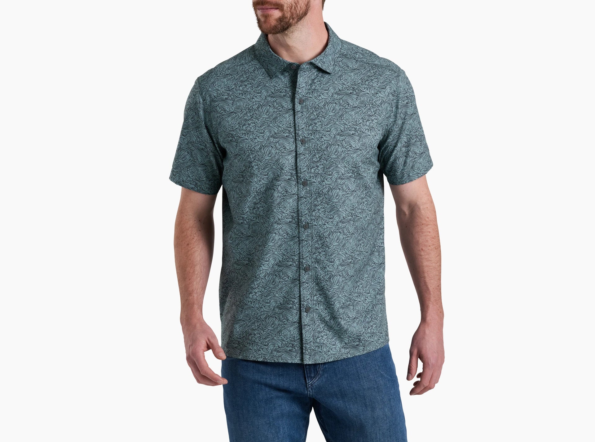 Kuhl Breeze SS Men's Short Sleeve Shirt - Lightweight, Quick-Dry Performance Top for Hiking, Camping & Outdoor Adventures