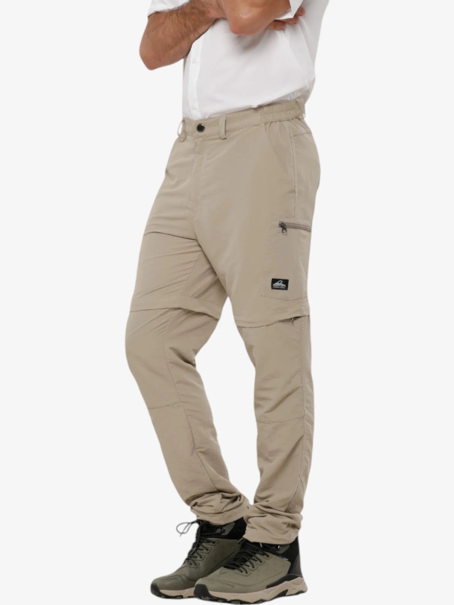 Sherpa Mountain Pants with Detachable Zipper for Trekking & Hiking - Comfortable Outdoor Adventure Pants for Men & Women - Perfect for Camping, Climbing & Travel