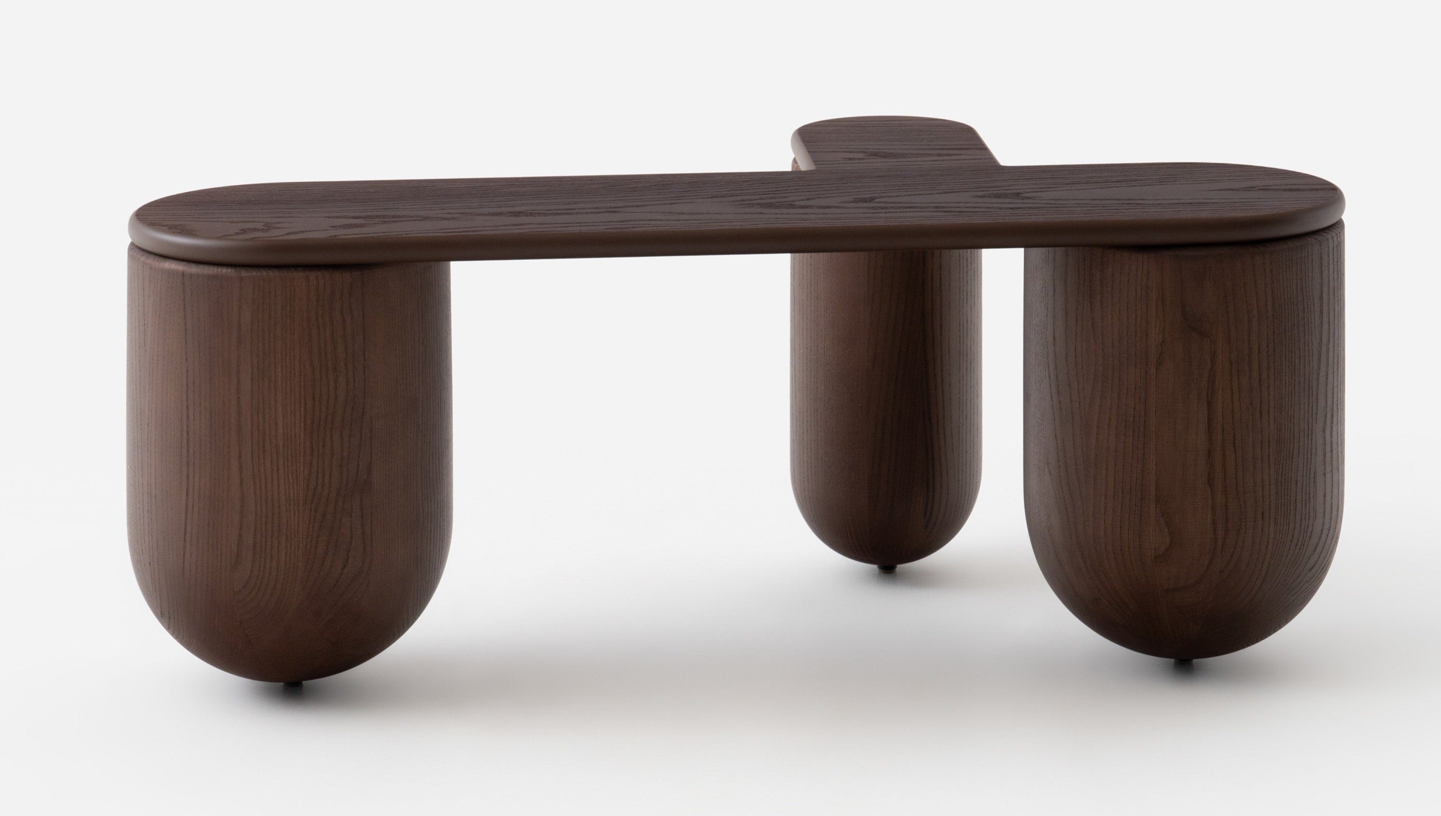 Noom Hello Coffee Table 3 - Modern Side Table for Living Room, Bedroom & Office - Compact End Table with Storage Shelf