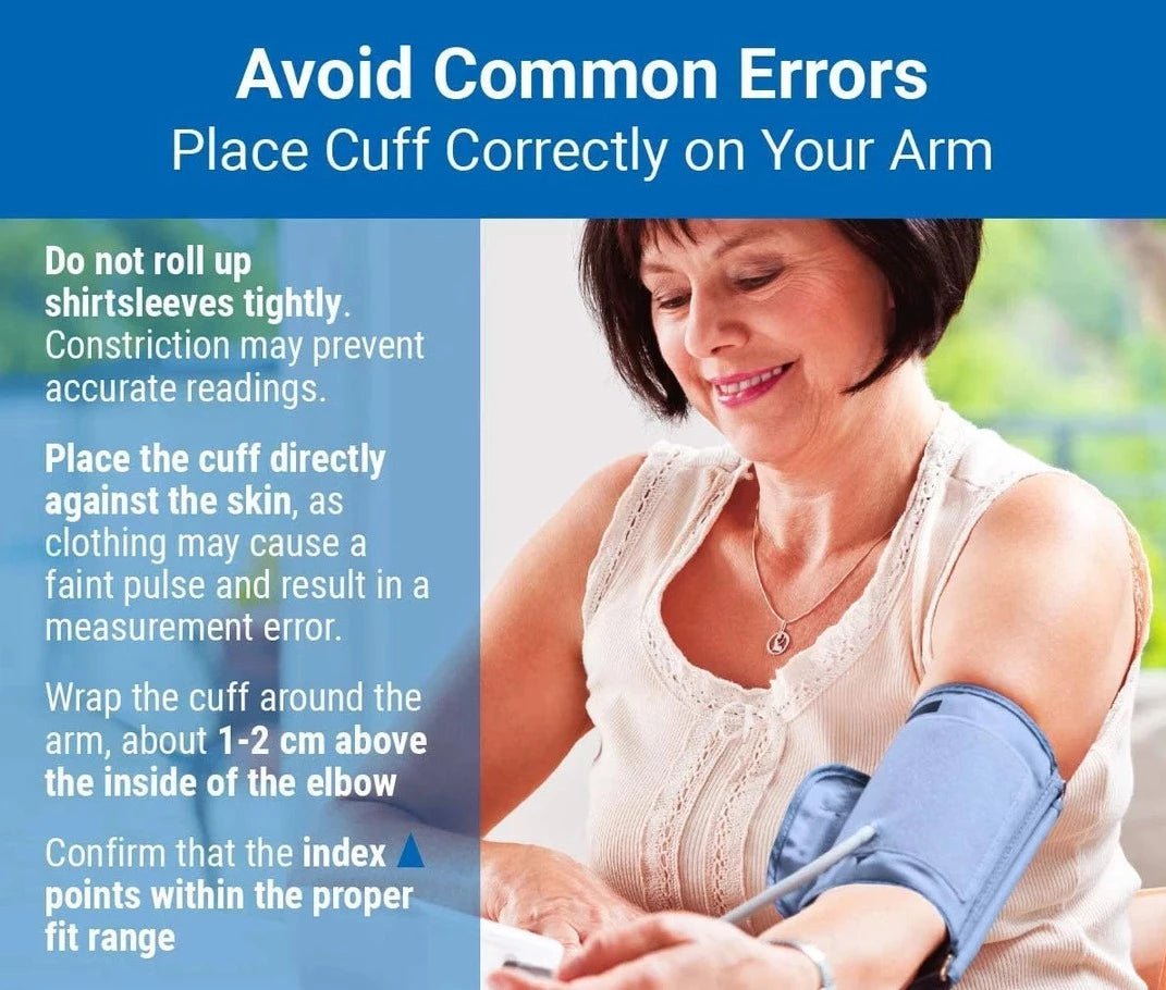 A&D LifeSource Replacement Blood Pressure Cuffs - Universal Fit for Home & Clinical Use - Compatible with Most A&D Monitors - Perfect for Daily Health Monitoring & Doctor Visits