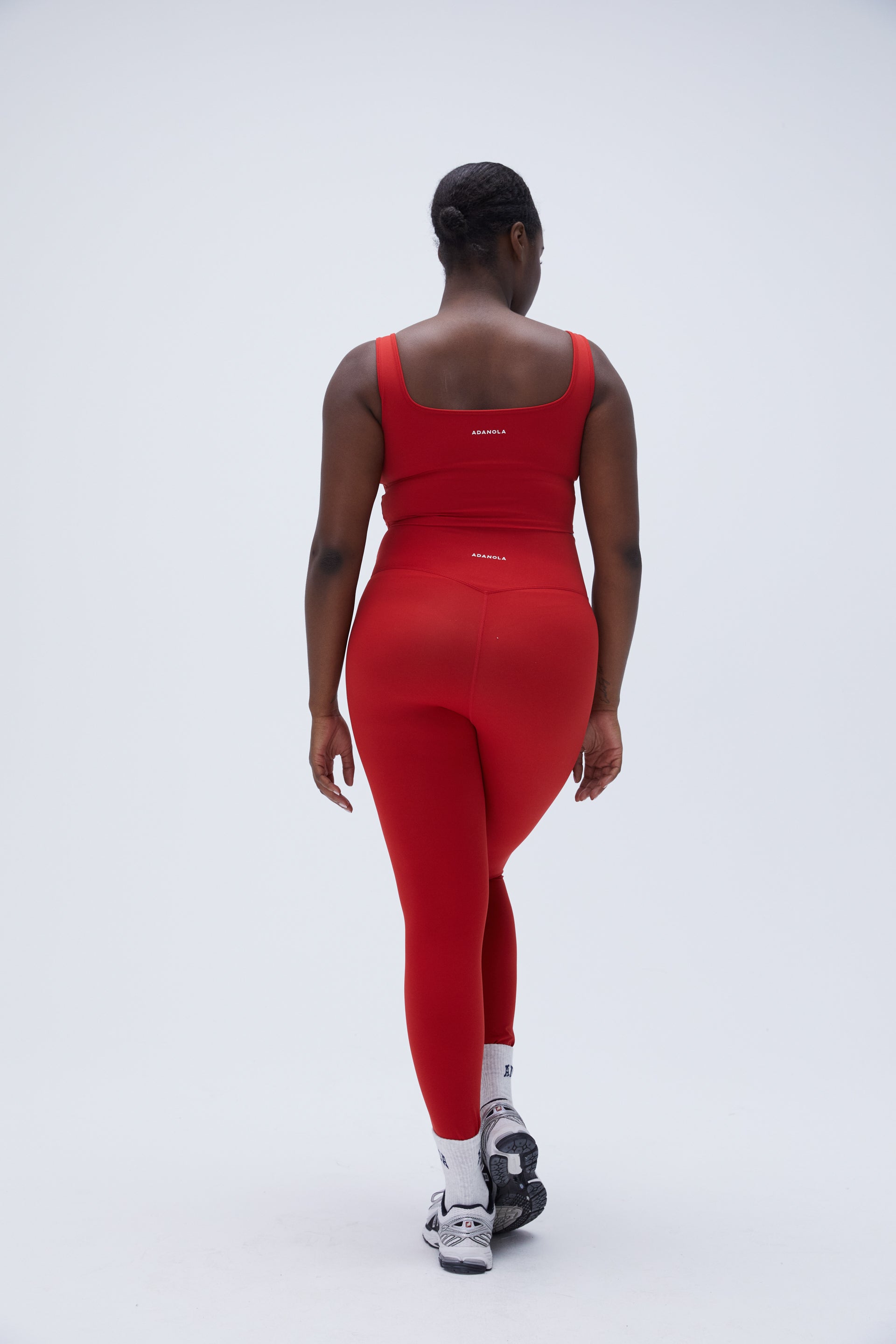 Ultimate Leggings for Women - Classic Red High Waist Yoga Pants - Perfect for Workout, Running, Yoga & Everyday Wear
