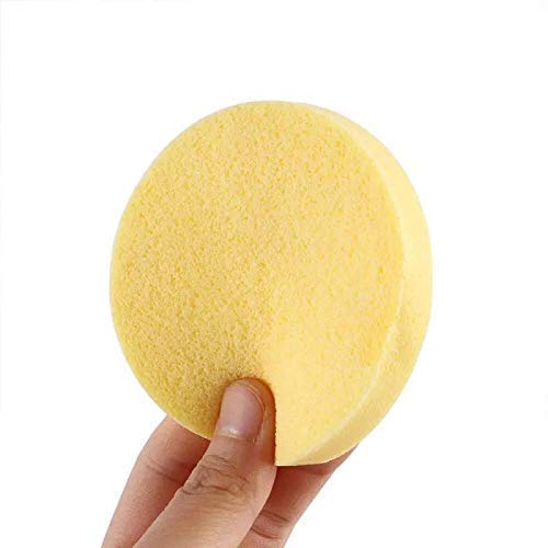 12-Piece Compressed Facial Sponges for Cleansing & Makeup Removal | Soft Exfoliating Wash Sponge Pads for Women & Girls | Includes 1 Blackhead Nose Strip | Perfect for Daily Skincare & Travel