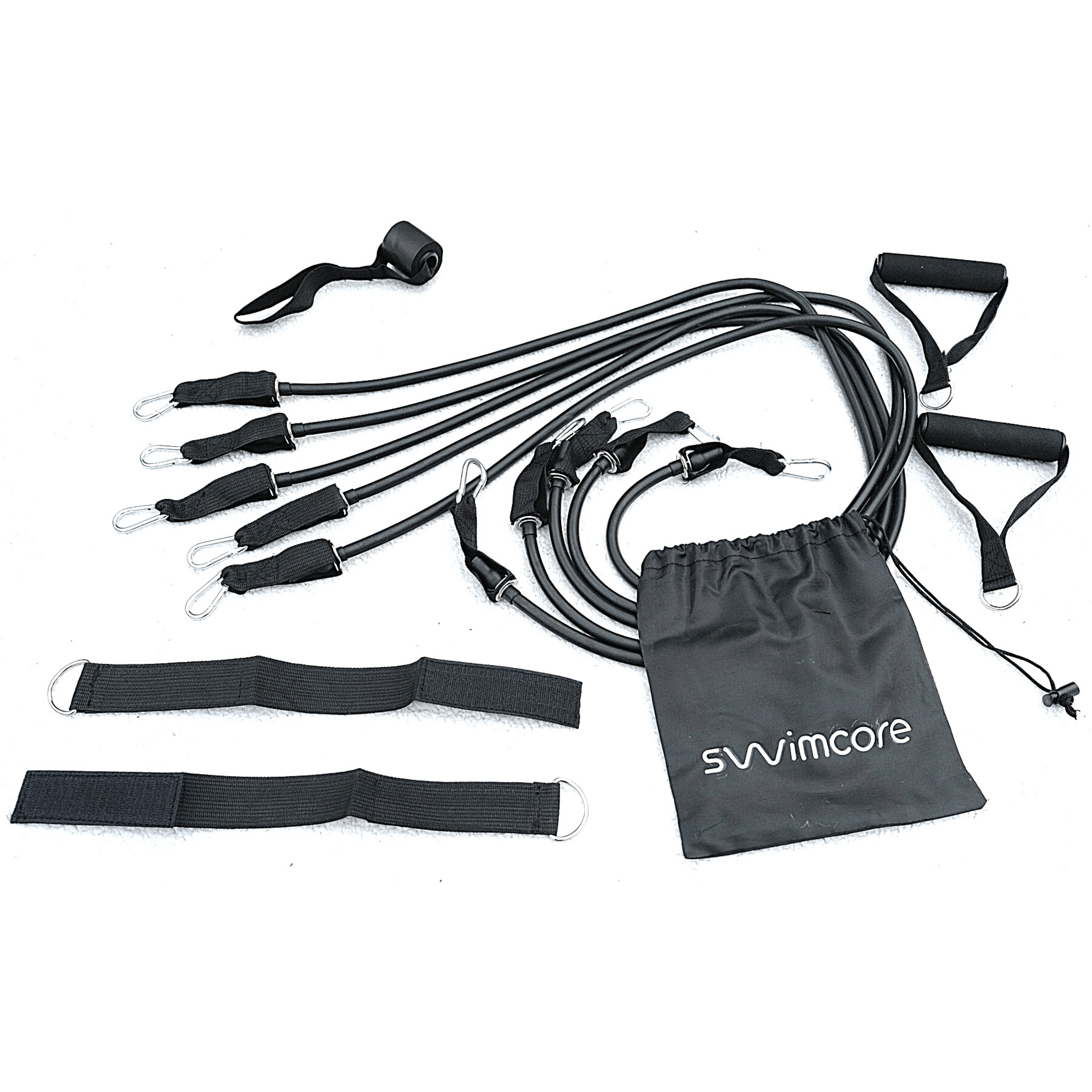 Premium Resistance Bands with Handles - Set of 5 for Strength Training, Home Workouts, Physical Therapy & Fitness Exercises | Ideal for Men & Women | Perfect for Gym, Yoga, Pilates & Rehabilitation