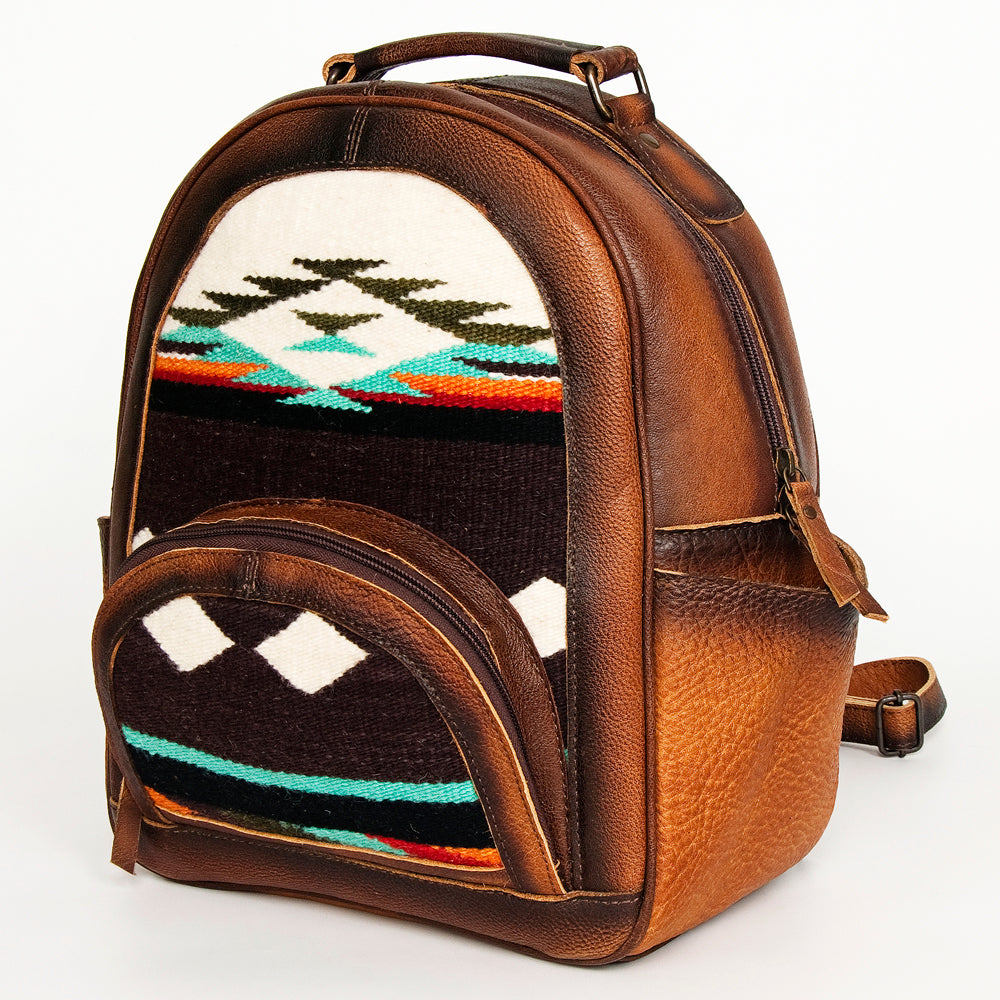 **Genuine Leather Western Handbag for Women - American Darling Saddle Blanket Purse - Perfect for Cowgirl Style, Rodeo Events & Everyday Use**
