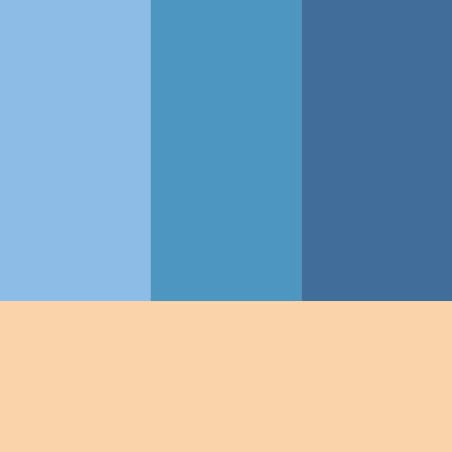 Bamboo Non-Slip Light Blue